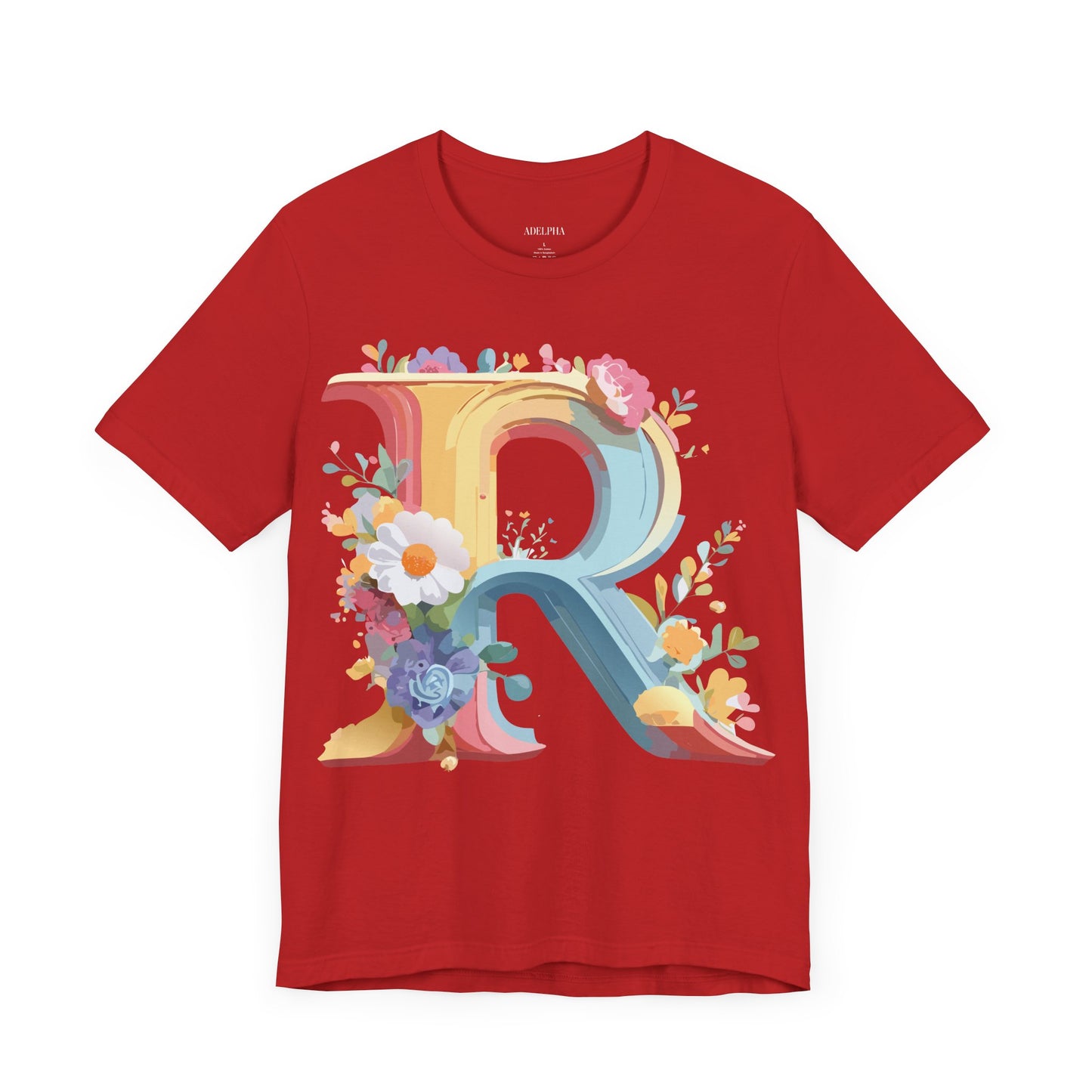 Letter Shirt, Letter R Shirt - ADELPHA
