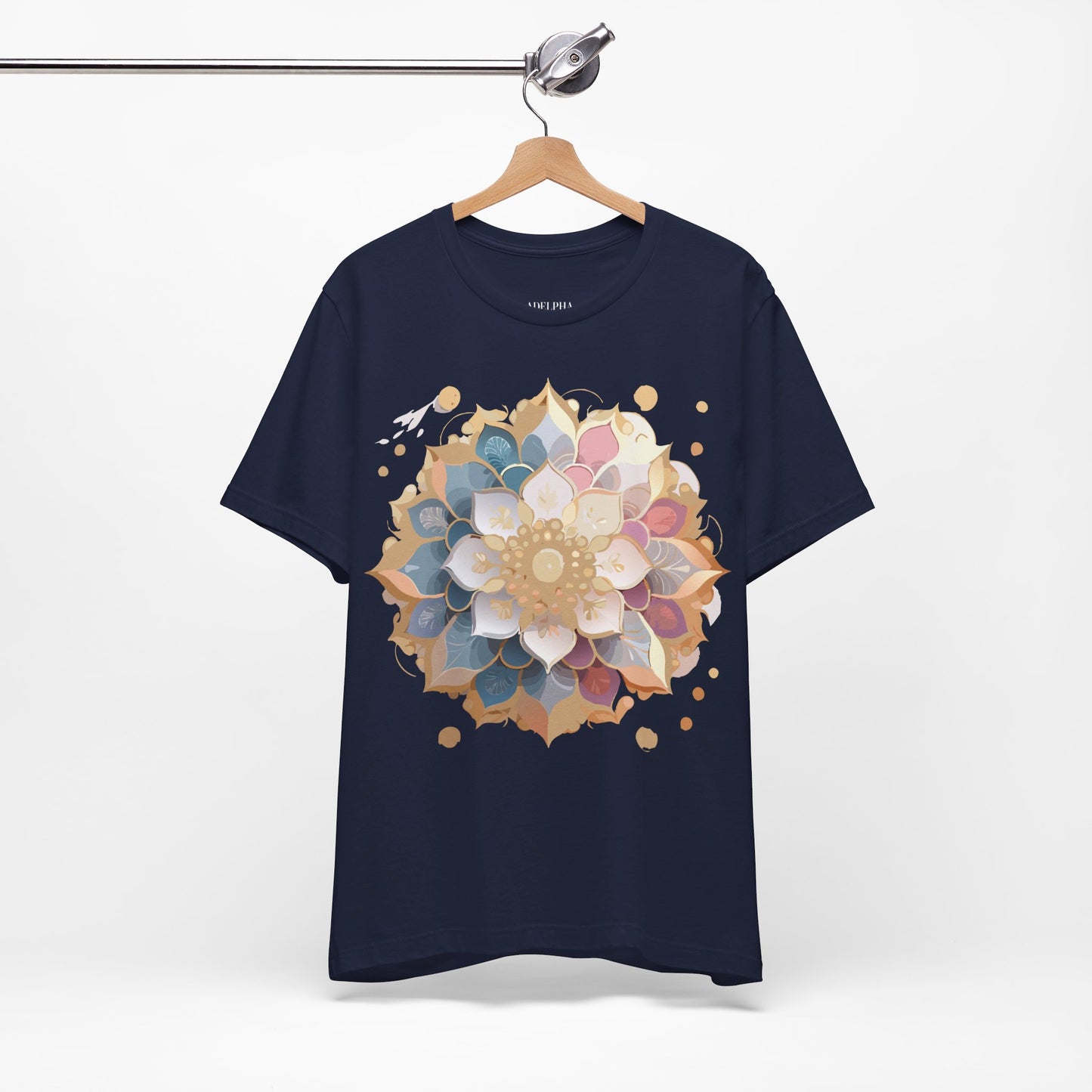 Natural Cotton Tee Shirt - Medallion Collection Printify