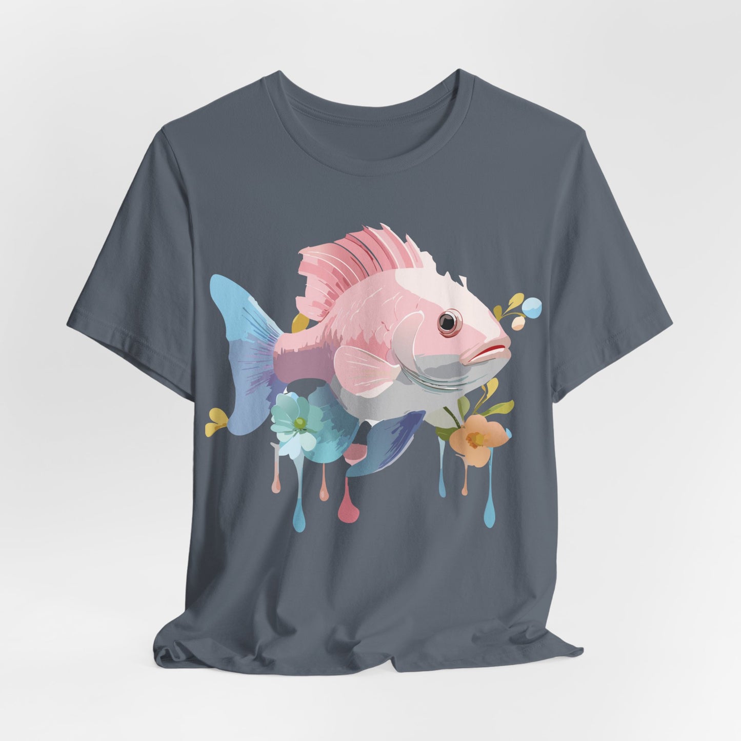 Shirt with Animals | Fish Printify