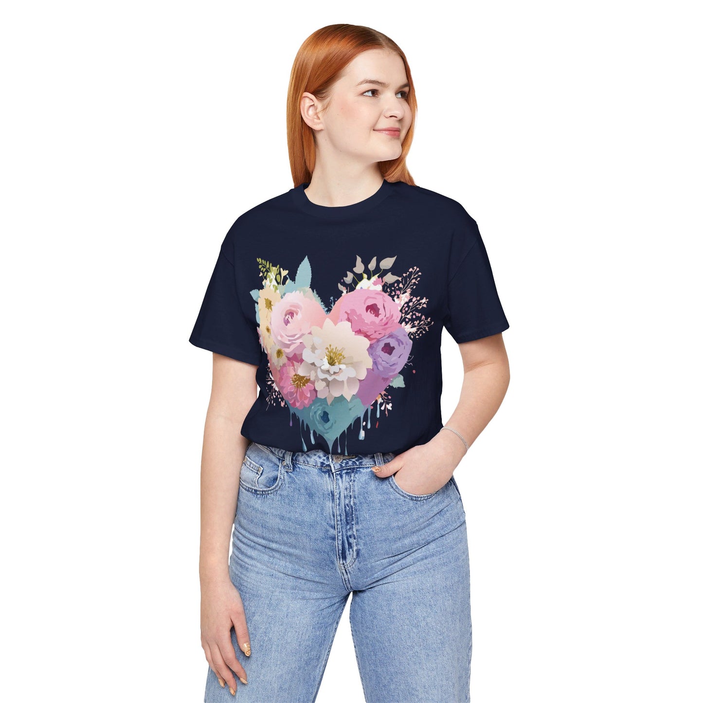 Natural Cotton Tee Shirt - Love Story Collection Printify