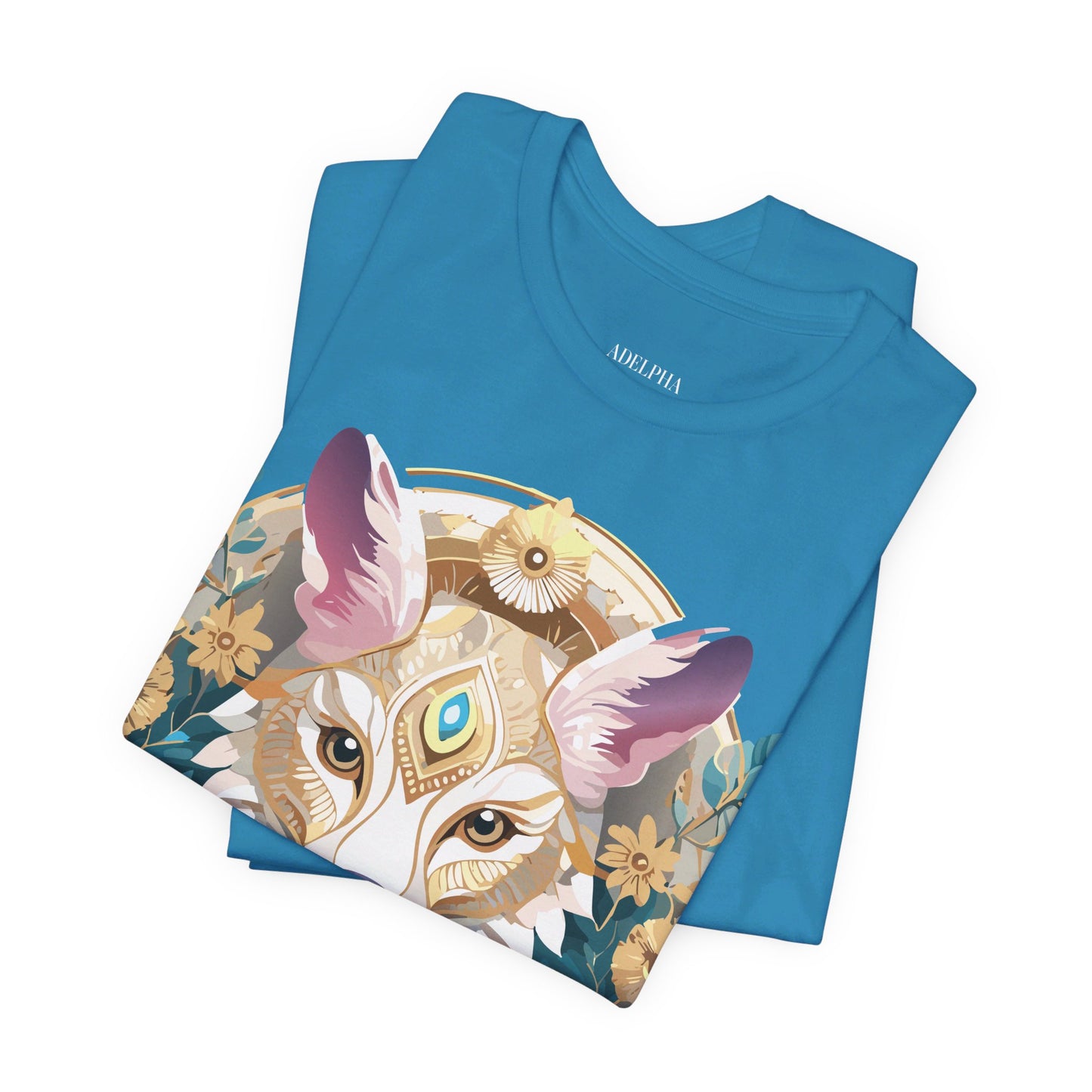 Natural Cotton Tee Shirt - Medallion Collection Printify