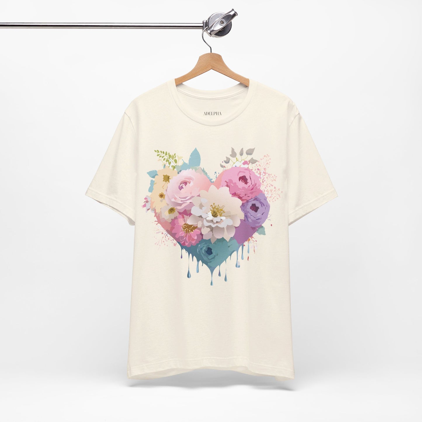 Natural Cotton Tee Shirt - Love story Collection Printify