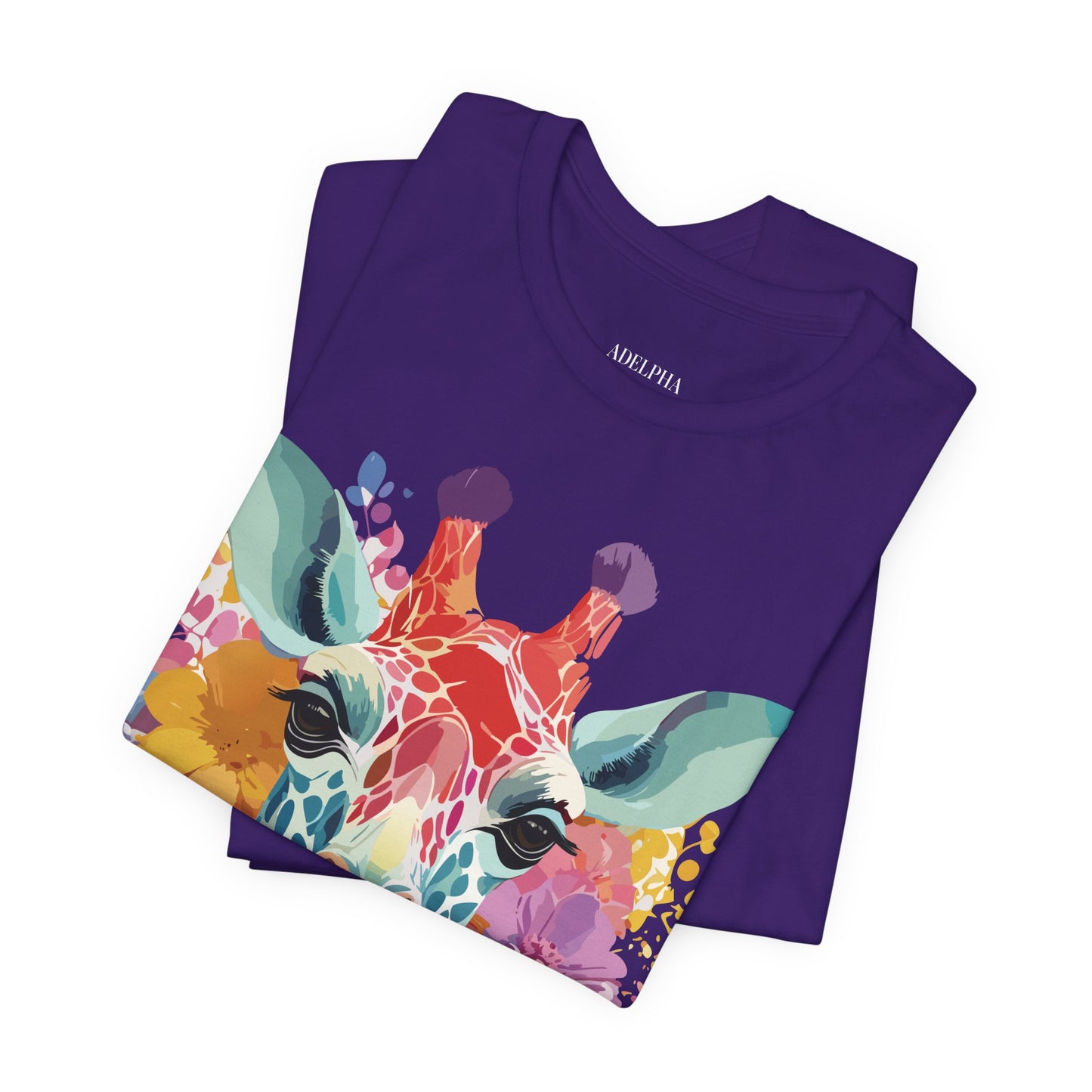 Shirt with Animals | Giraffe Printify