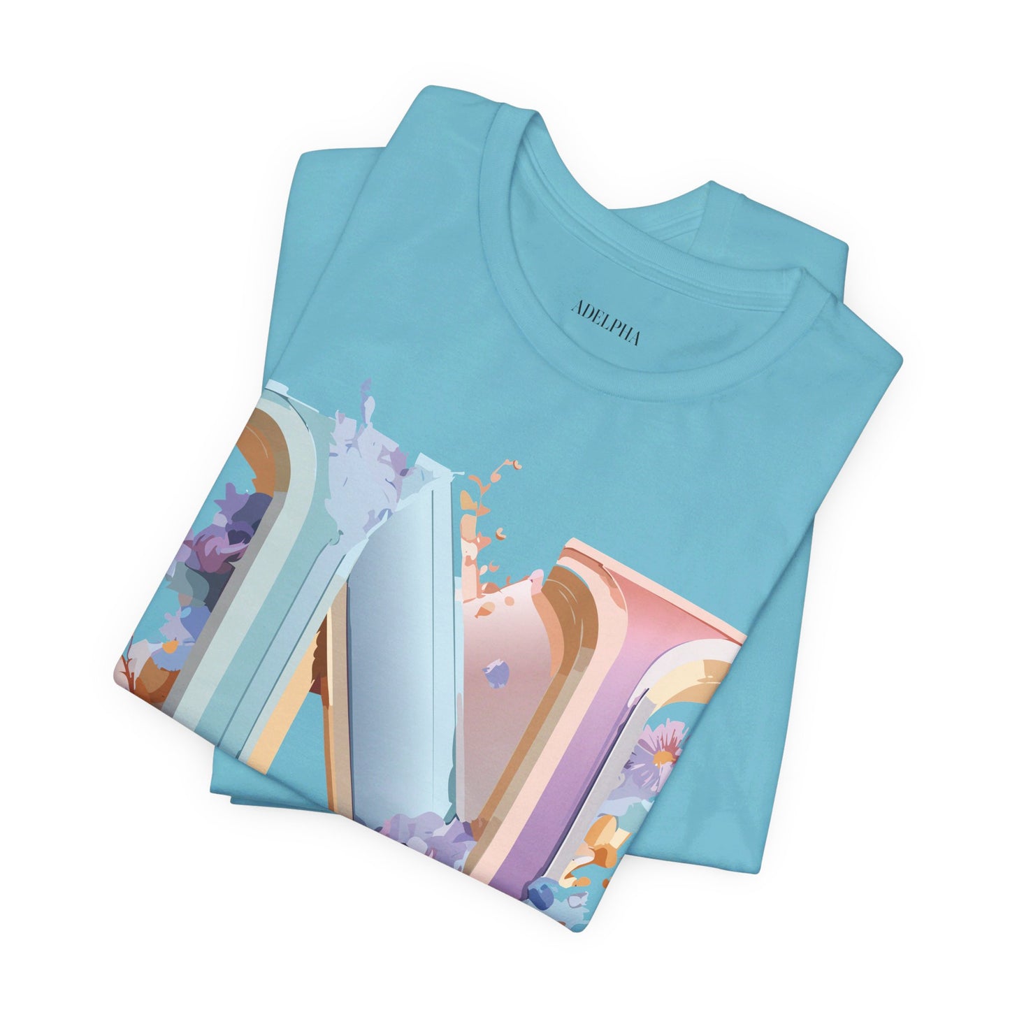 Natural Cotton Tee Shirt - Letters Collection - N Printify