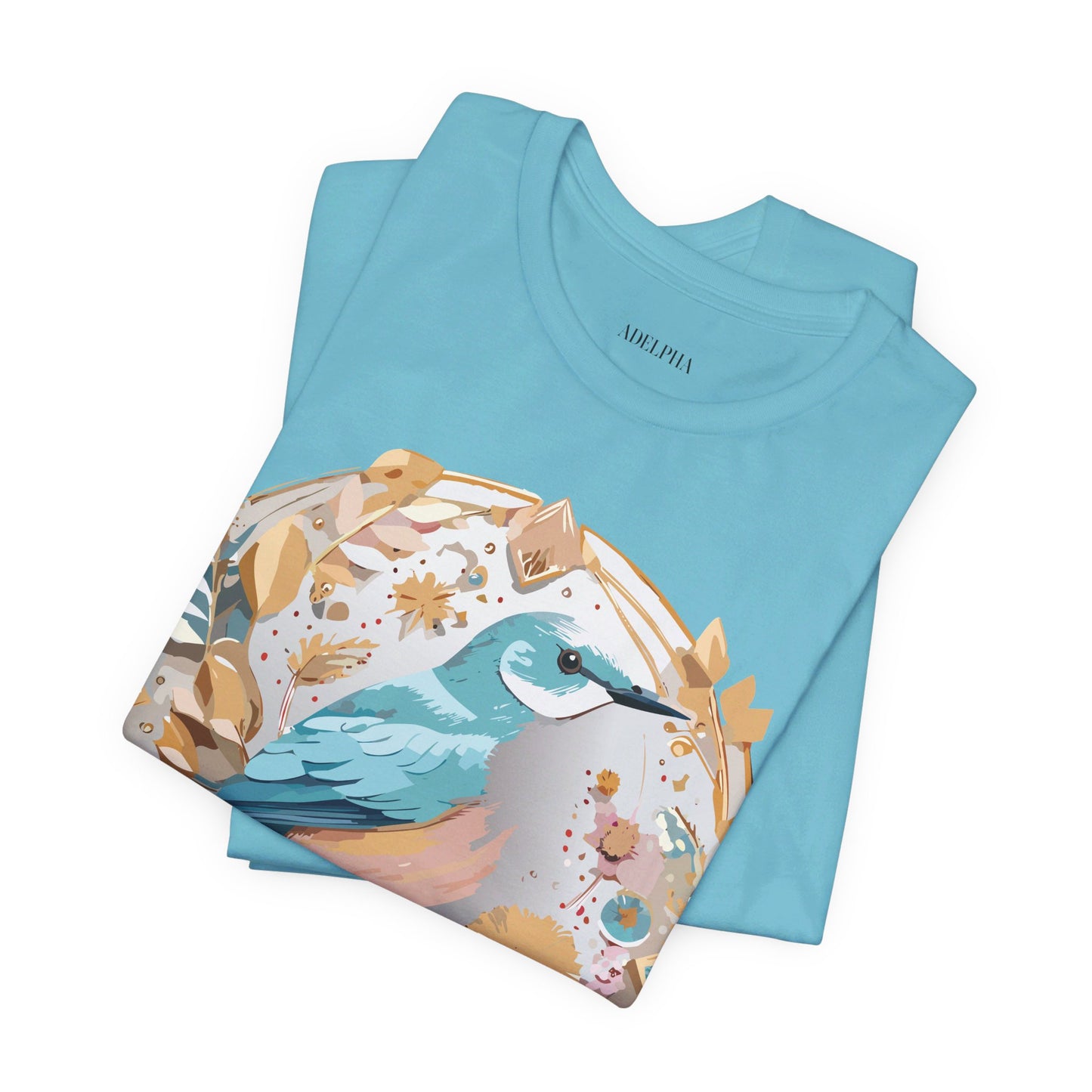 Natural Cotton Tee Shirt - Medallion Collection Printify