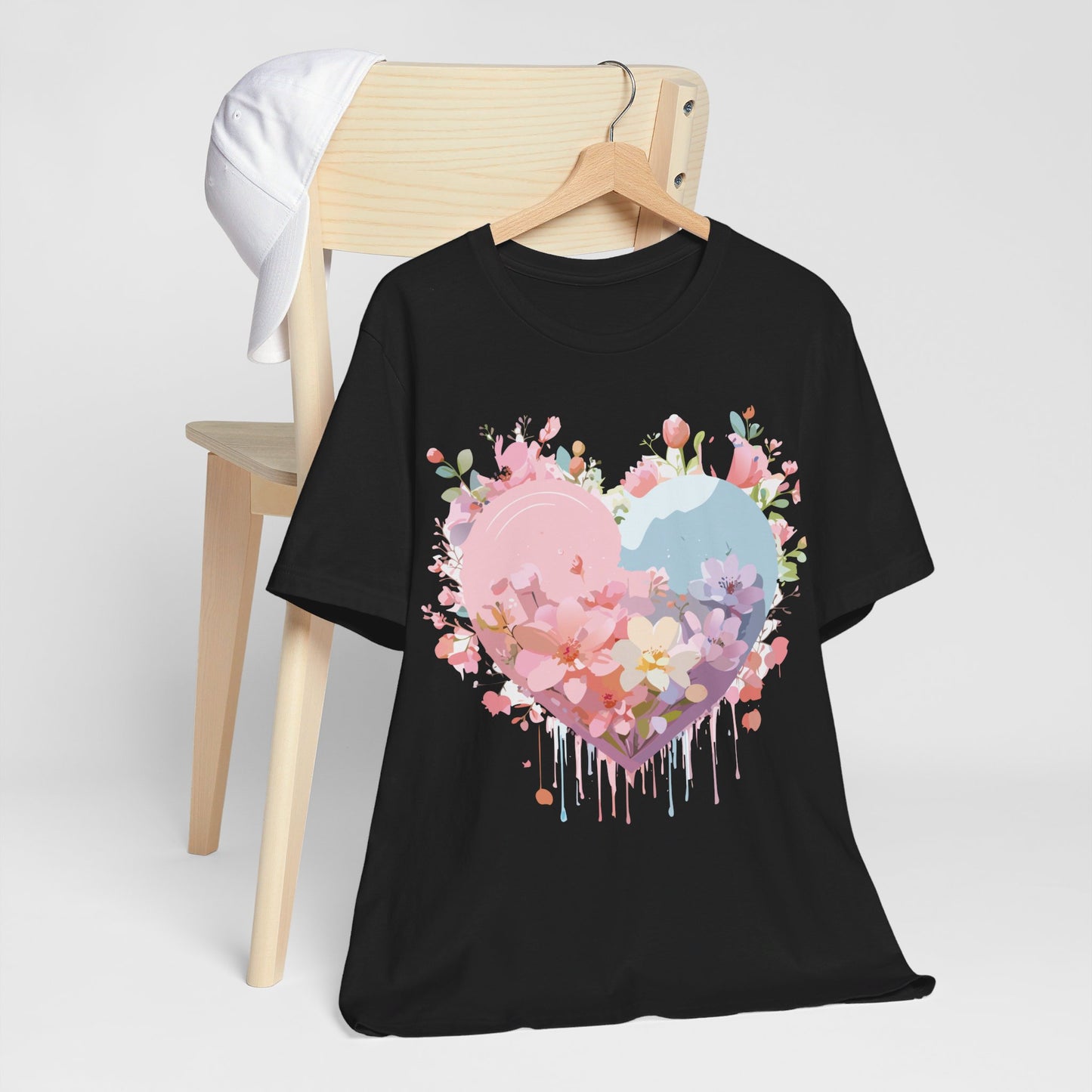 Natural Cotton Tee Shirt - Love Story Collection Printify