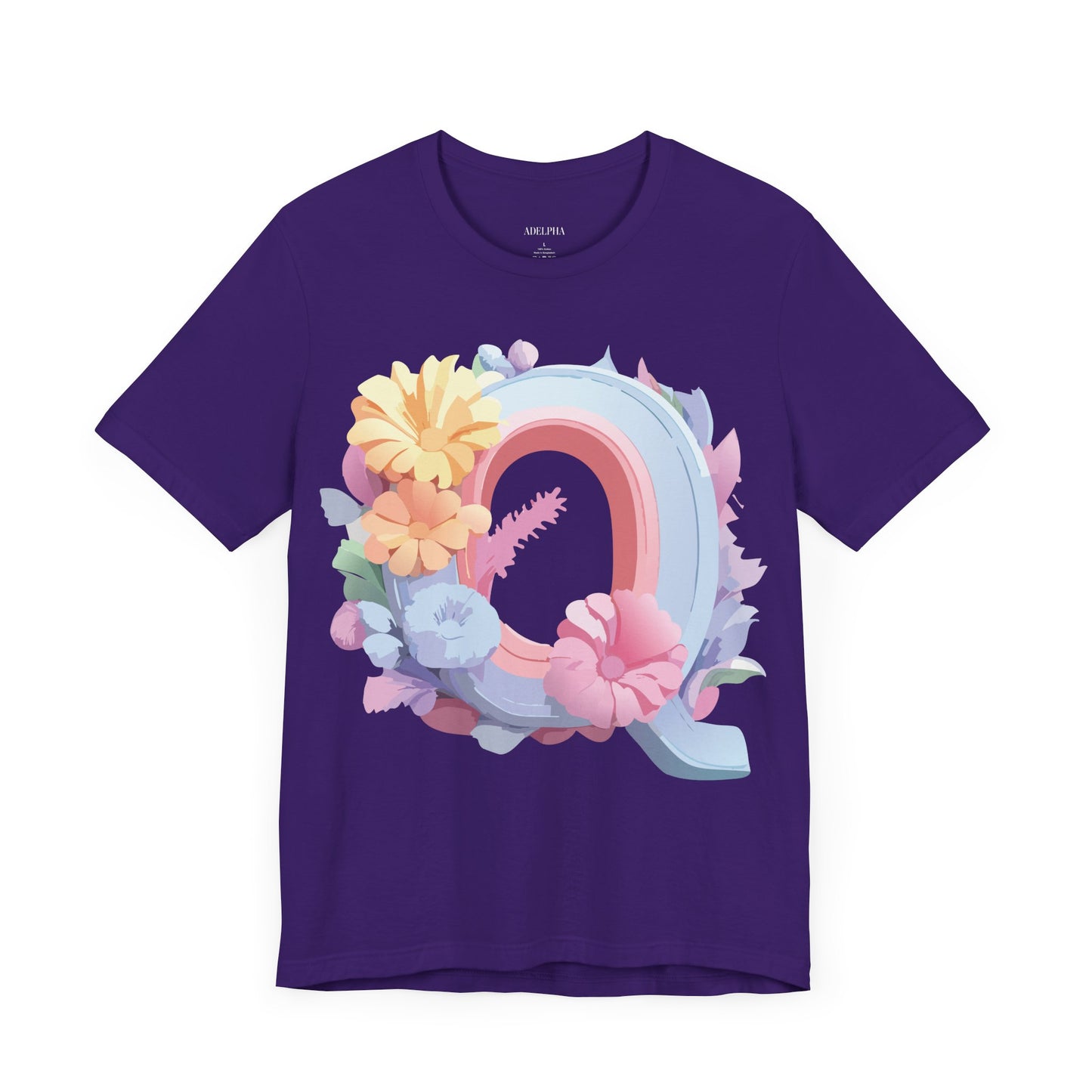 Letter Shirt, Letter Q Shirt - ADELPHA