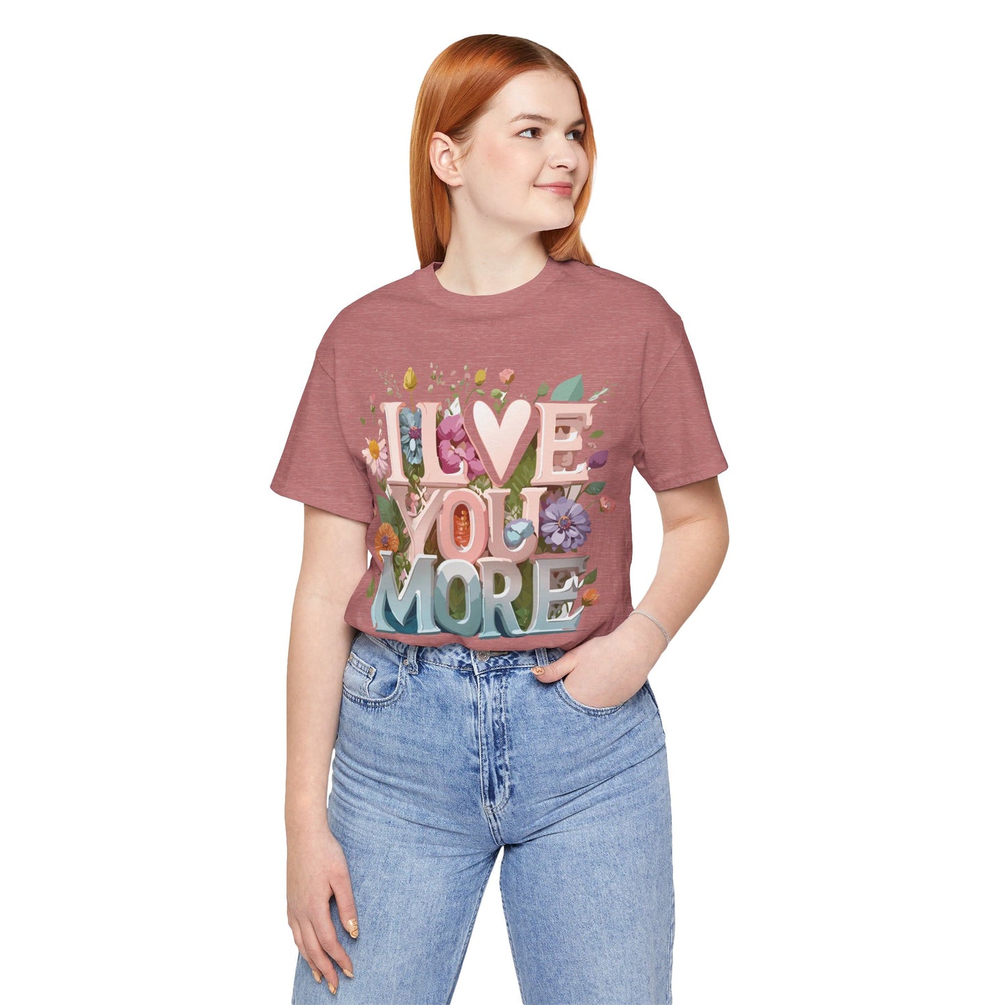 Natural Cotton Tee Shirt - Love story Collection Printify