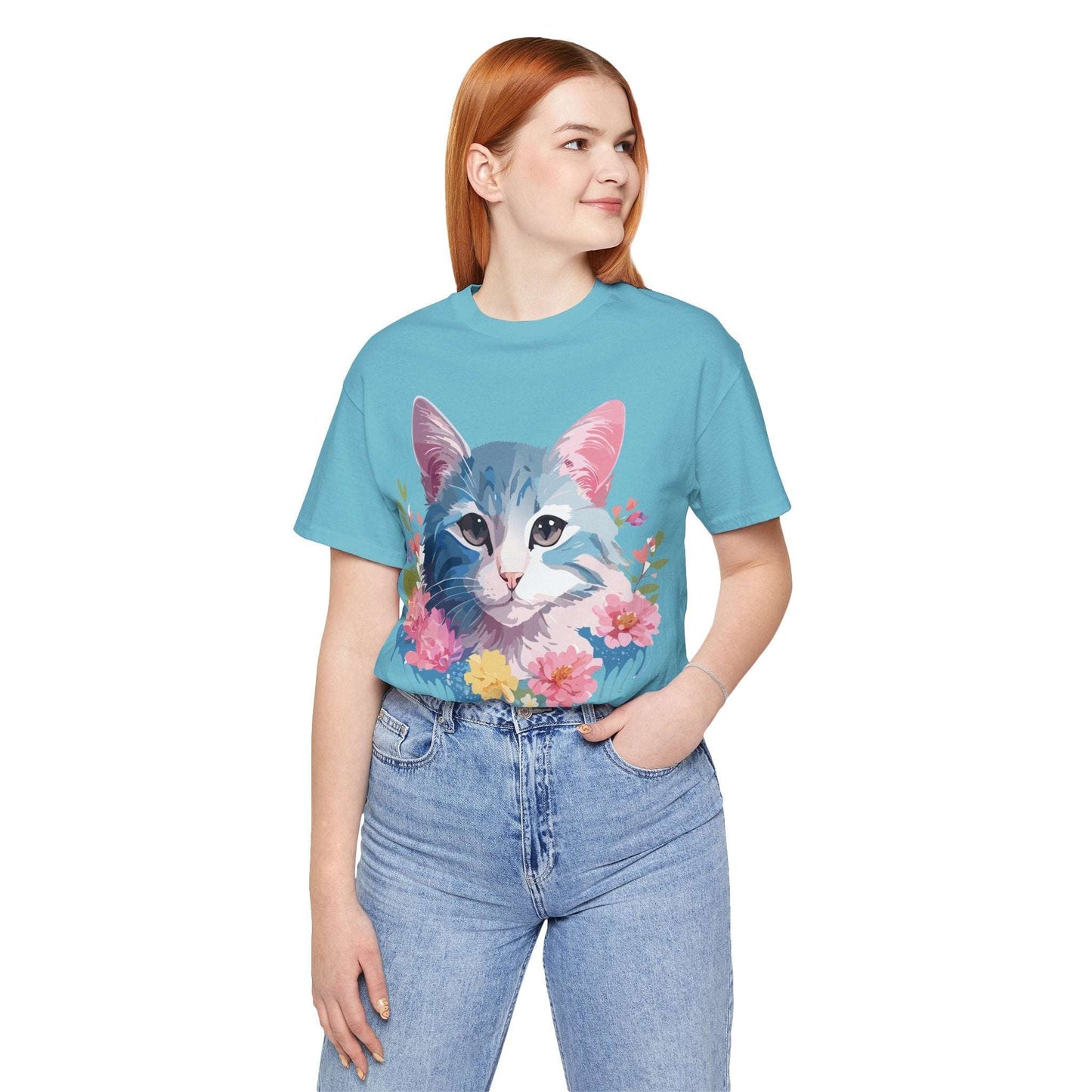 Cat Shirt, Shirt with Cat - ADELPHA