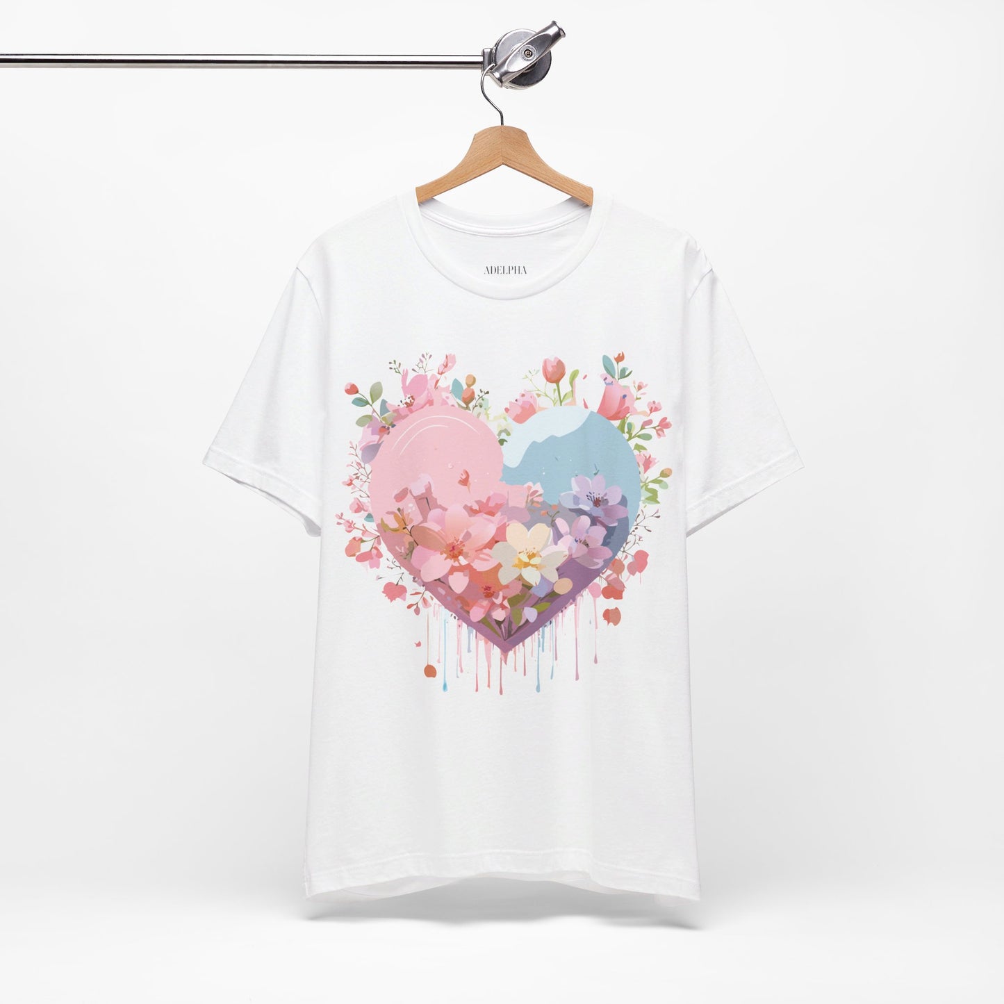 Natural Cotton Tee Shirt - Love story Collection Printify