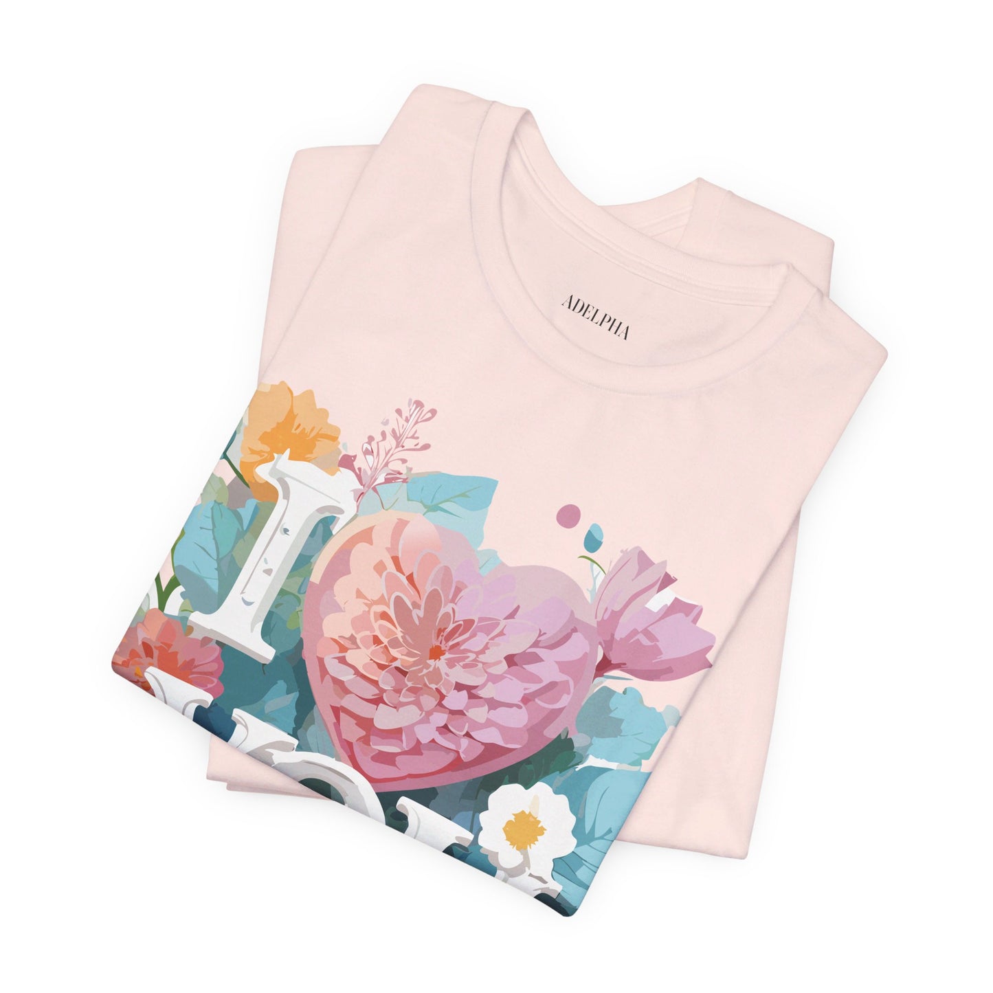 Natural Cotton Tee Shirt - Love story Collection Printify