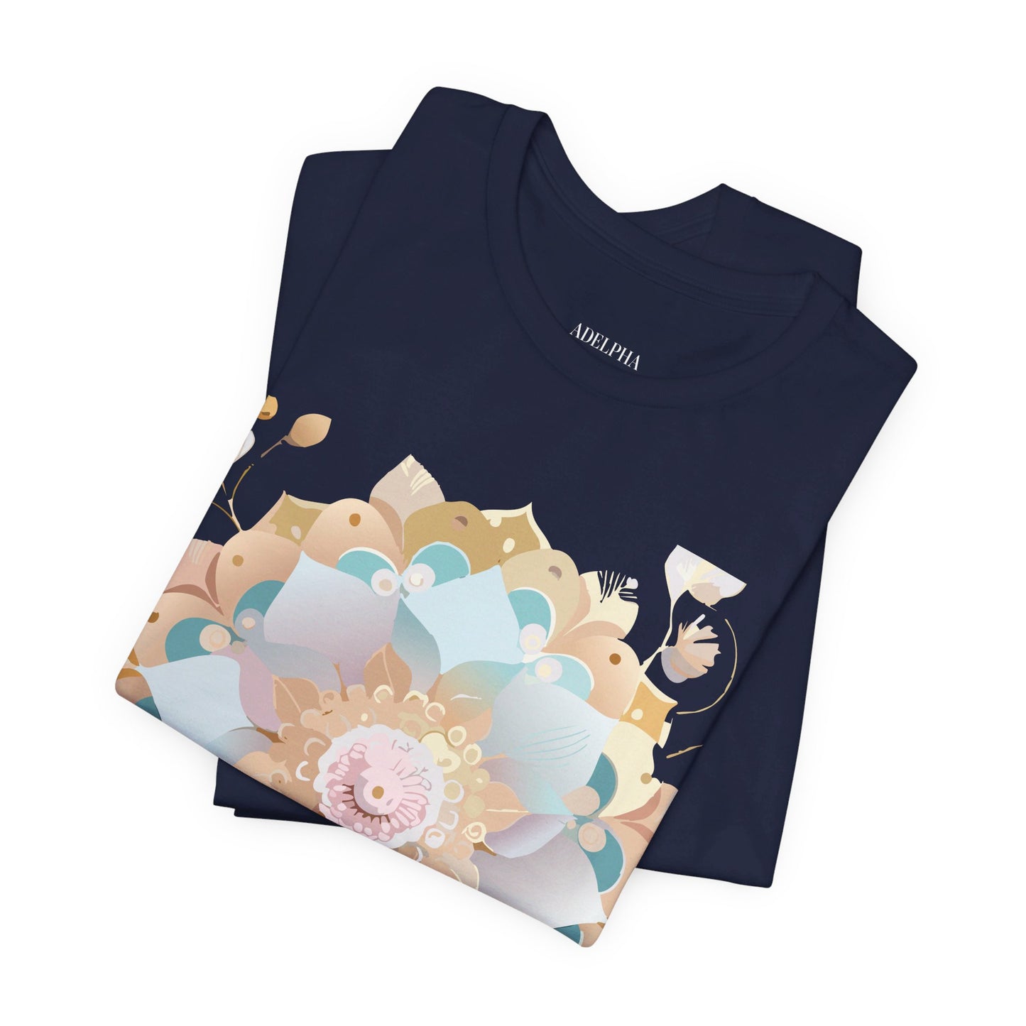 Natural Cotton Tee Shirt - Medallion Collection Printify