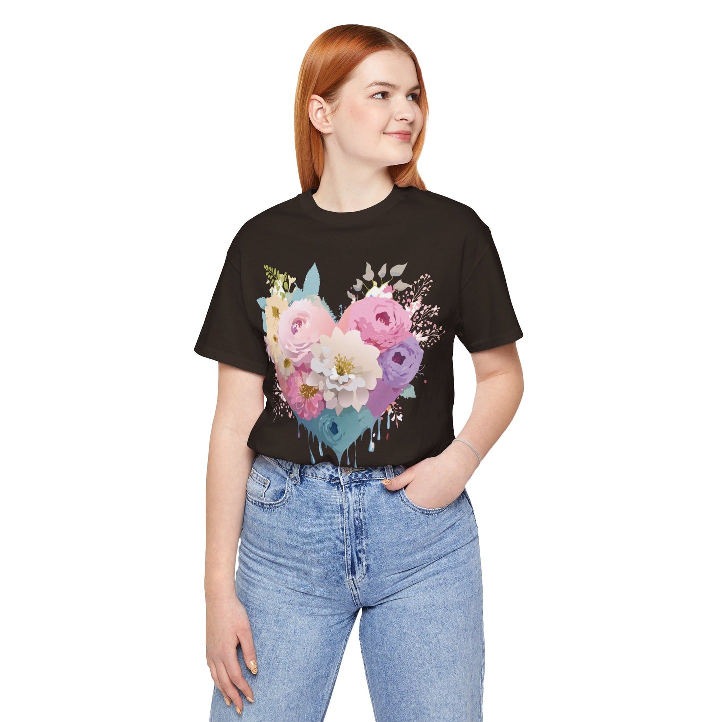 Natural Cotton Tee Shirt - Love Story Collection Printify