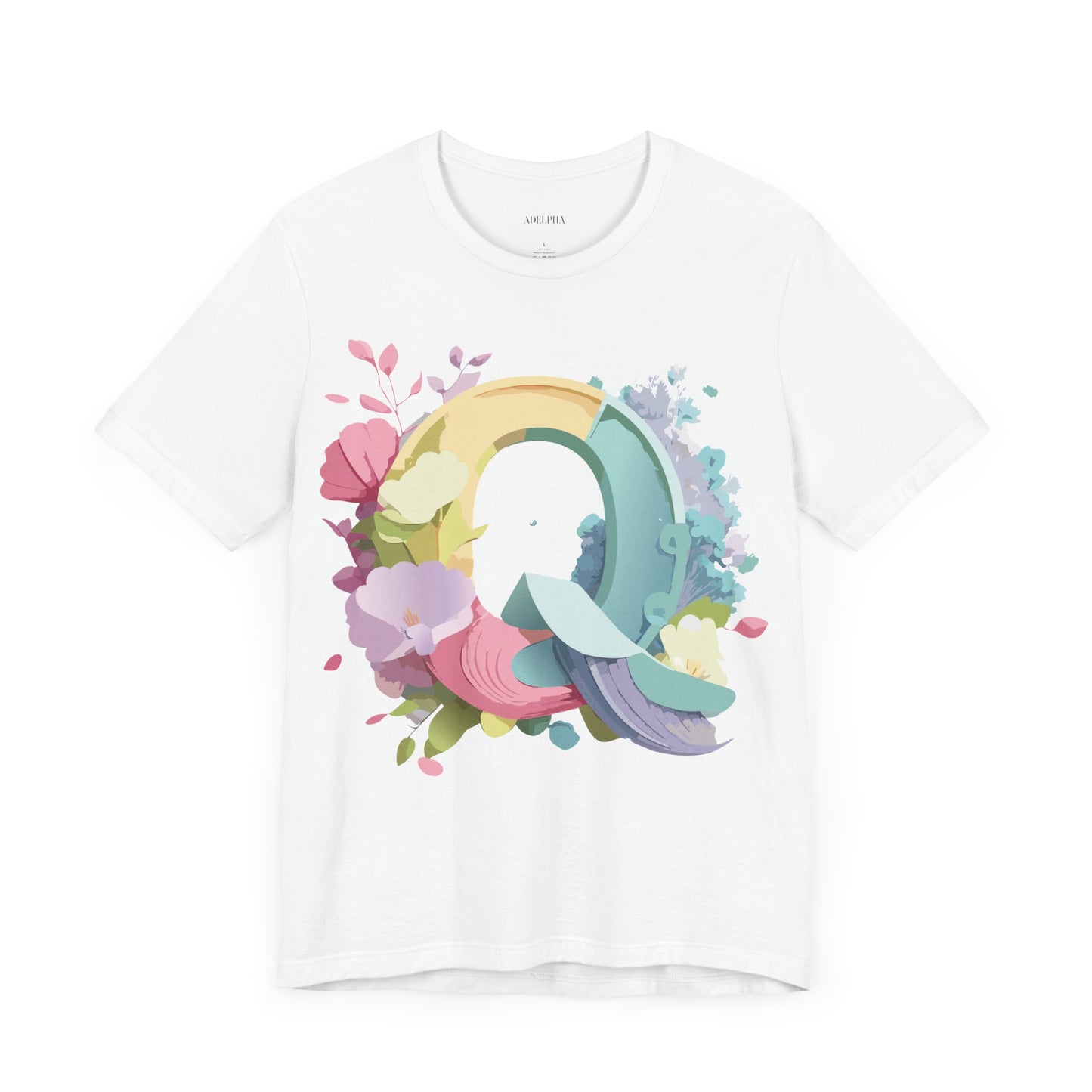 Letter Shirt, Letter Q Shirt - ADELPHA