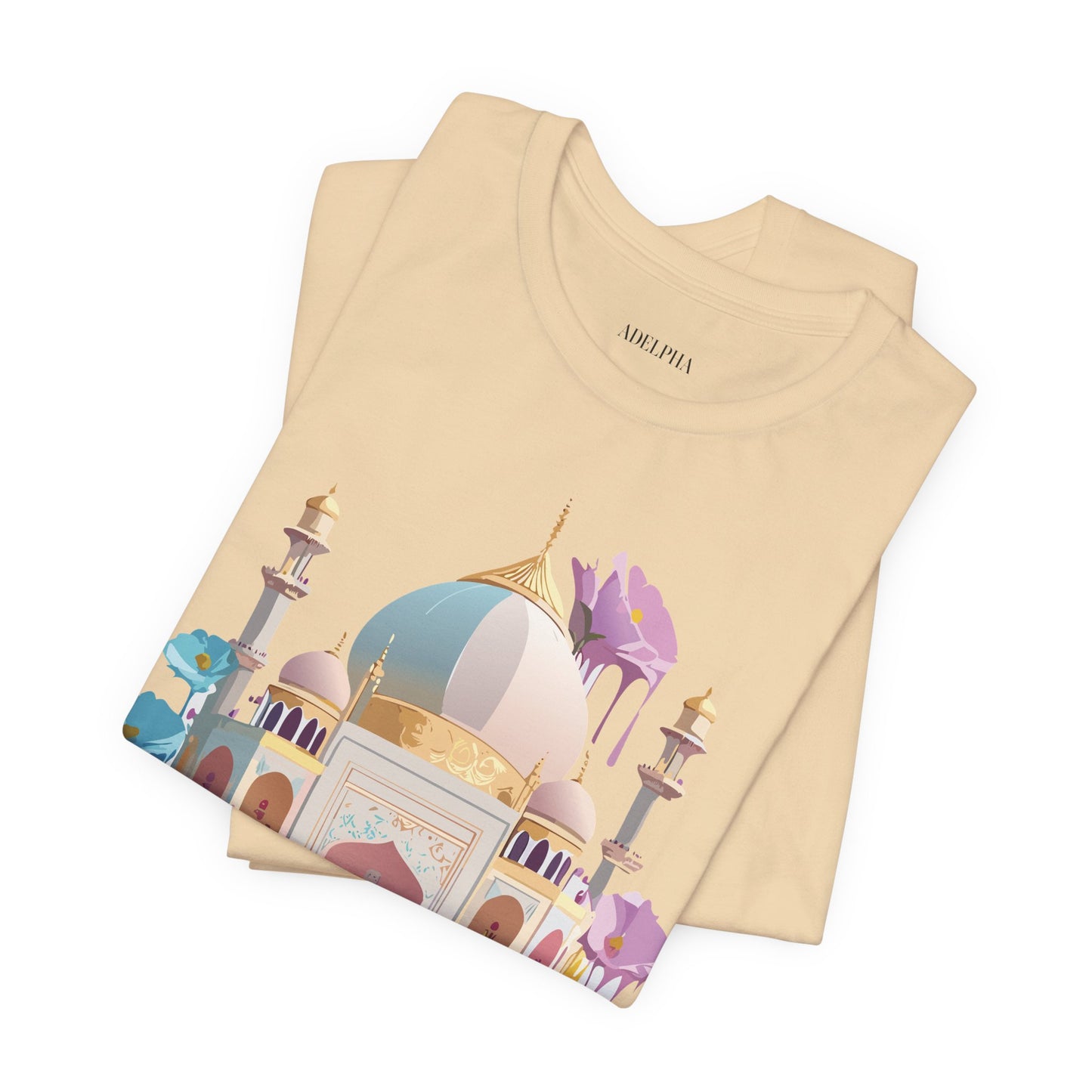Natural Cotton Tee Shirt - Bukhara, Uzbekistan Printify