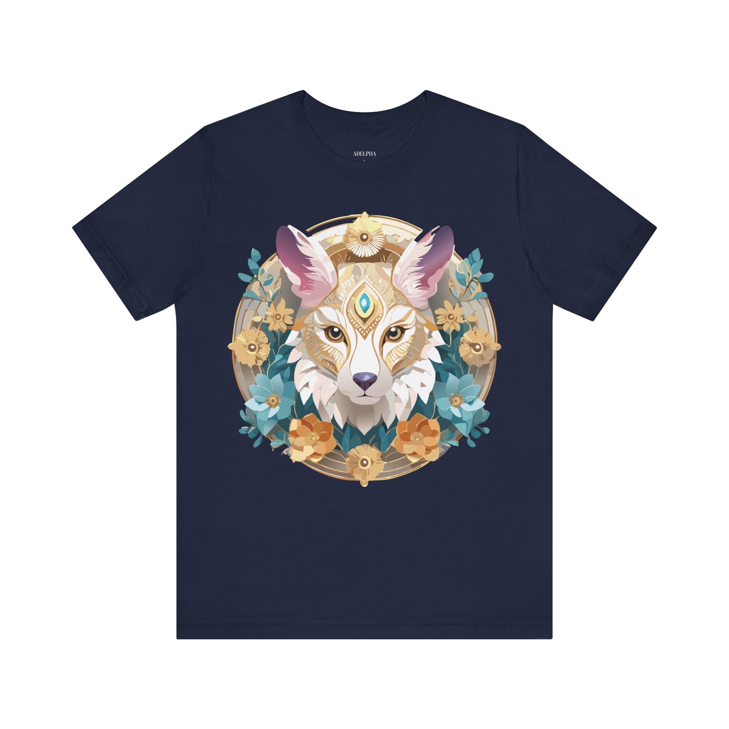 Natural Cotton Tee Shirt - Medallion Collection Printify
