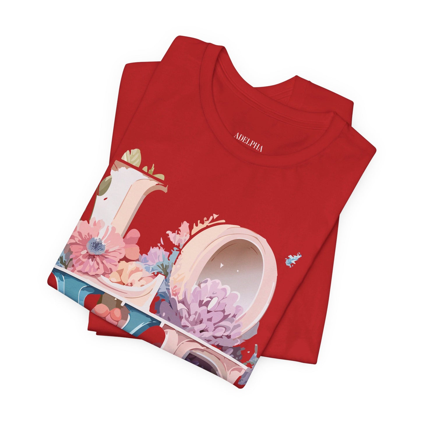 Natural Cotton Tee Shirt - Love Story Collection Printify