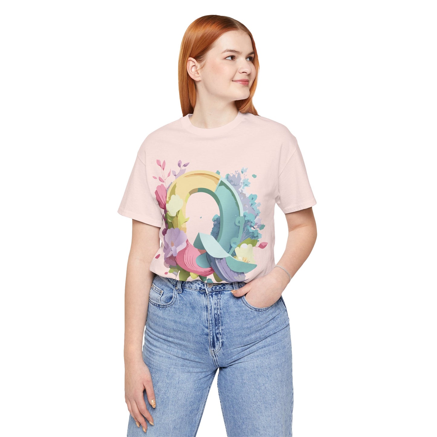 Letter Shirt, Letter Q Shirt - ADELPHA