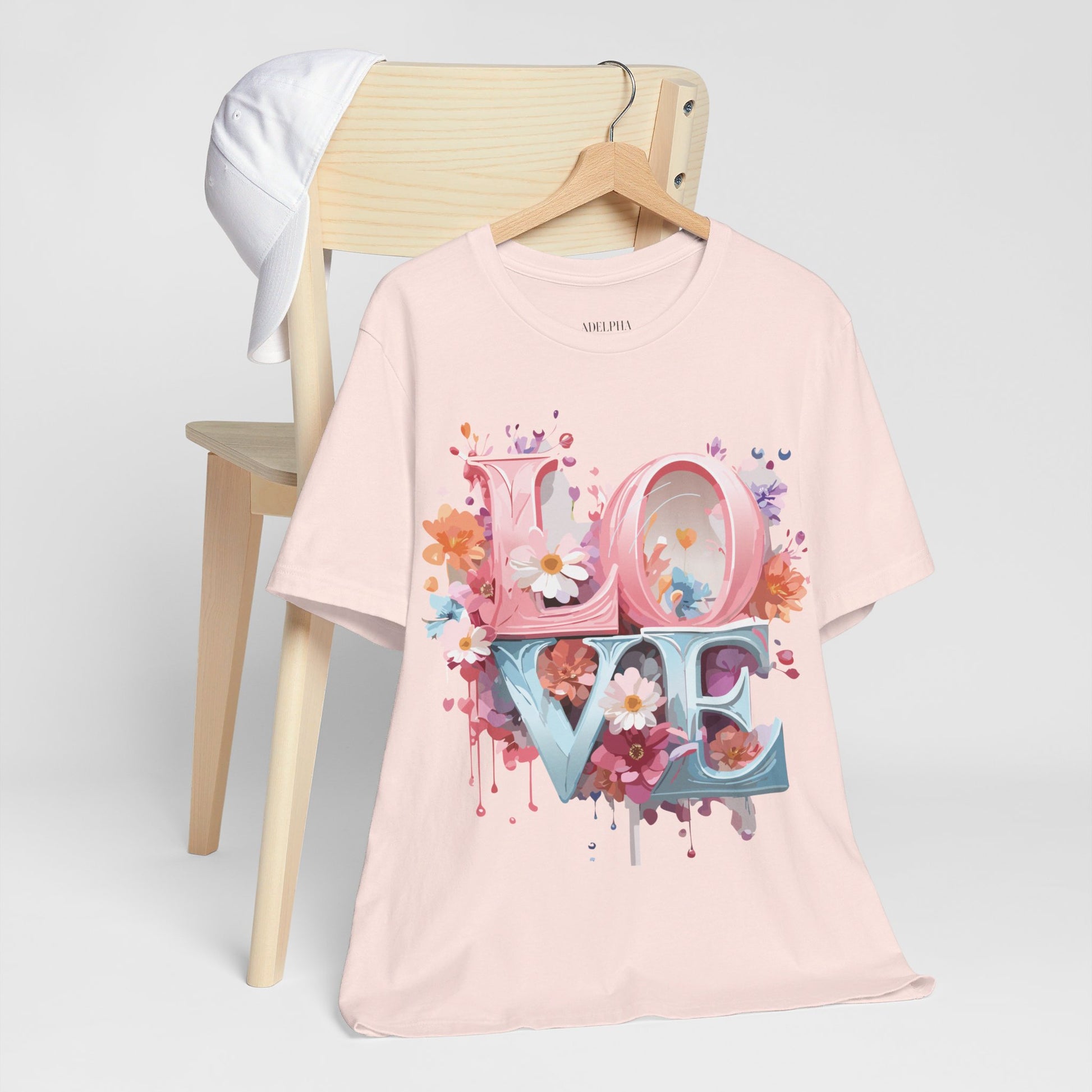 Natural Cotton Tee Shirt - Love story Collection Printify