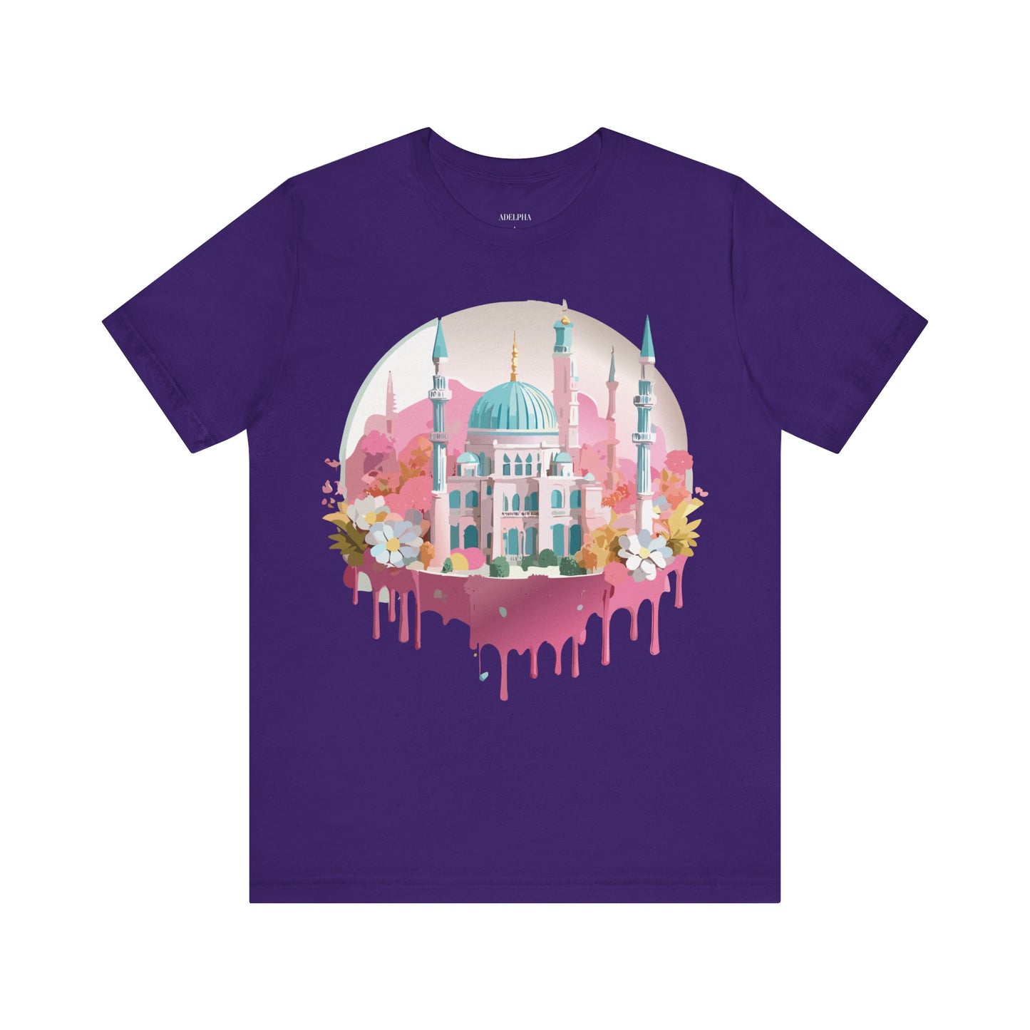Natural Cotton Tee Shirt - Istanbul, Turkey Printify