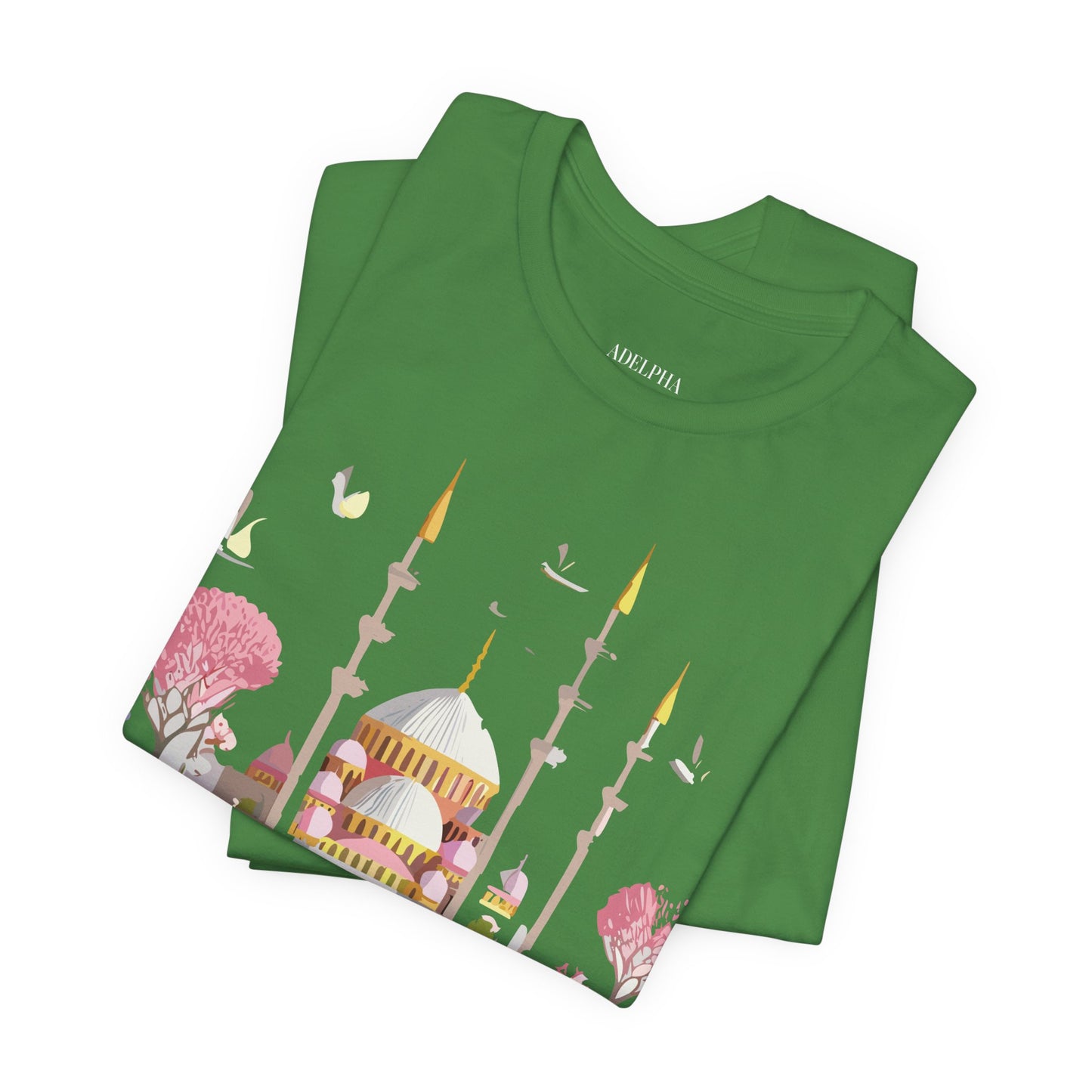 Natural Cotton Tee Shirt - Istanbul, Turkey Printify