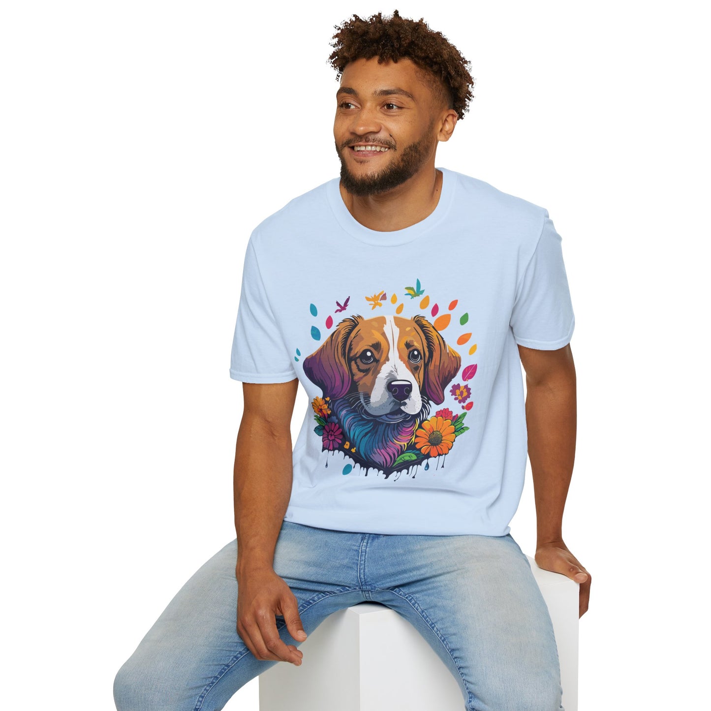 Dog Shirt, Shirt with Dog, Animal Tee, Shirt with Animals