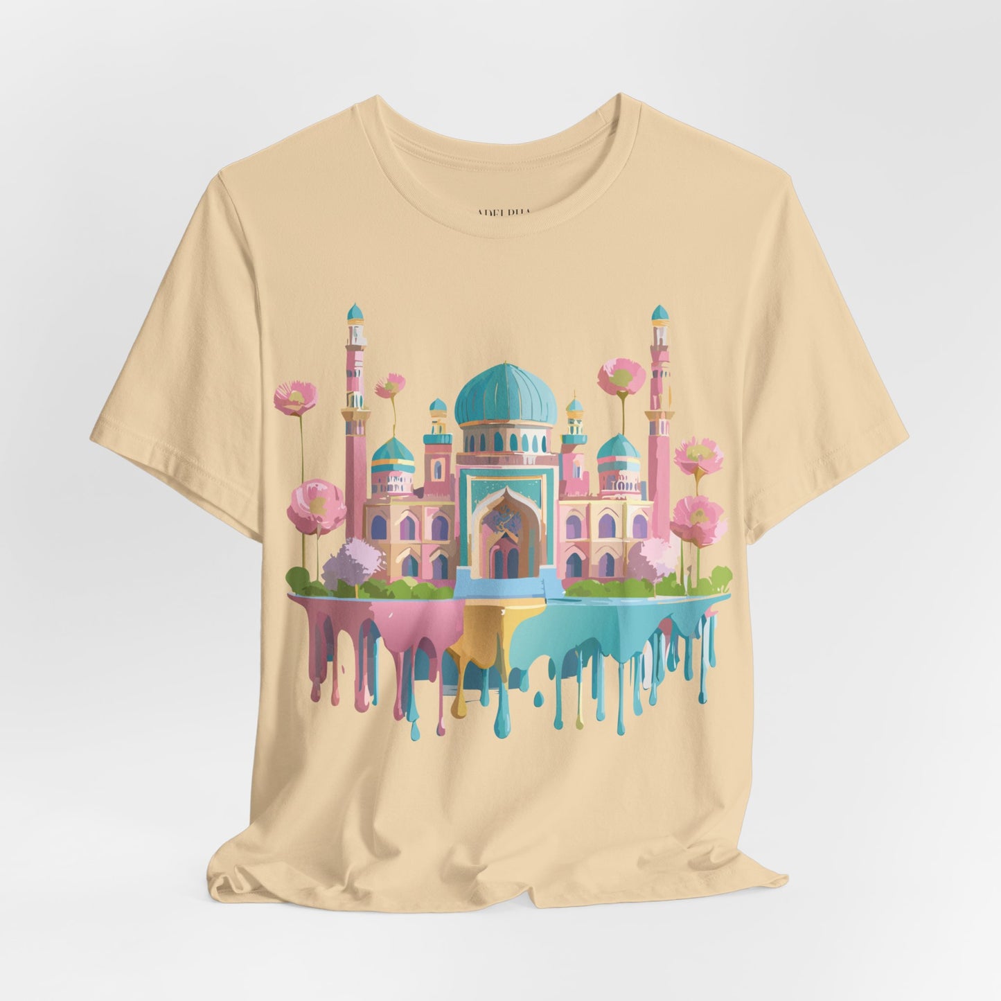 Natural Cotton Tee Shirt - Tashkent, Uzbekistan Printify