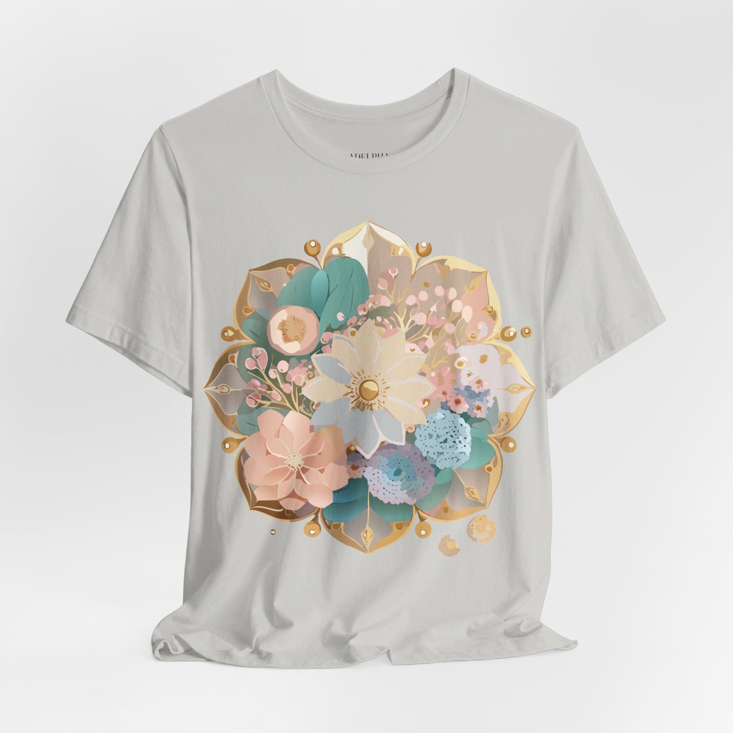 Natural Cotton Tee Shirt - Medallion Collection Printify