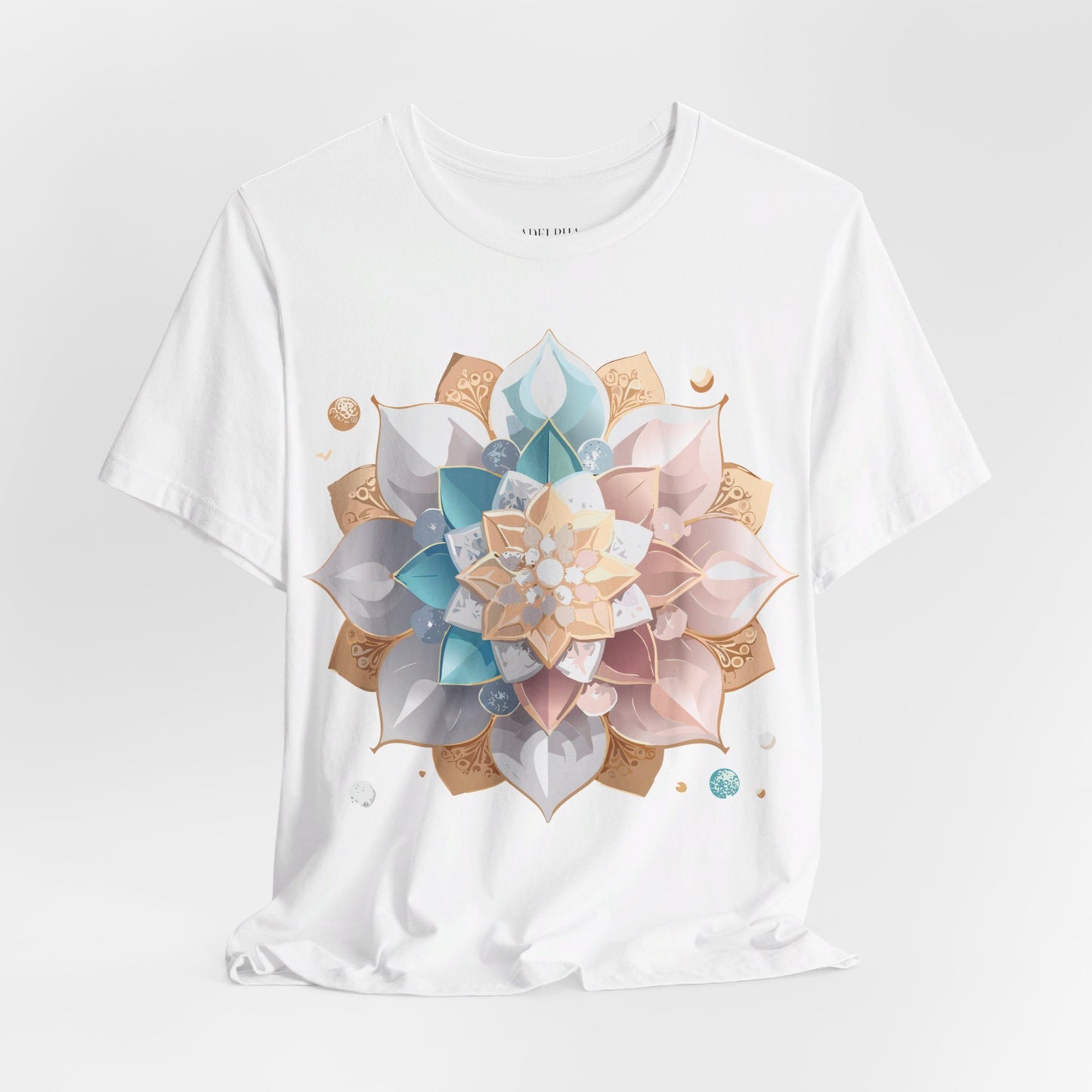 Natural Cotton Tee Shirt - Medallion Collection Printify