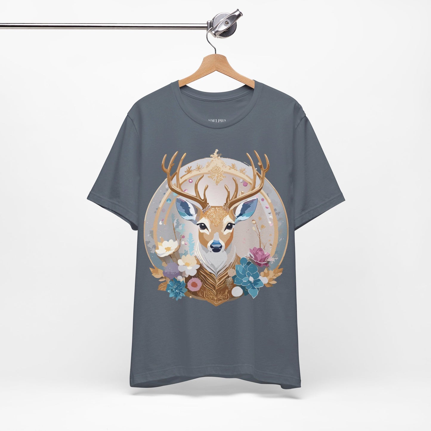 Natural Cotton Tee Shirt - Medallion Collection Printify