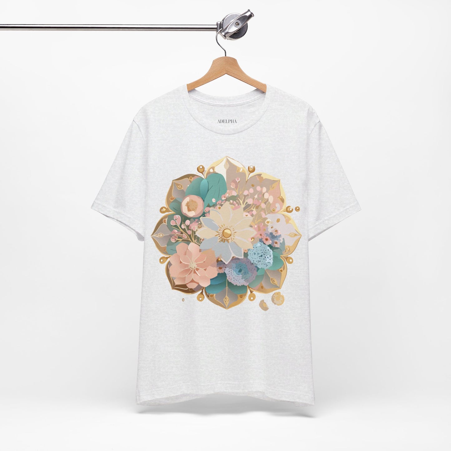 Natural Cotton Tee Shirt - Medallion Collection Printify