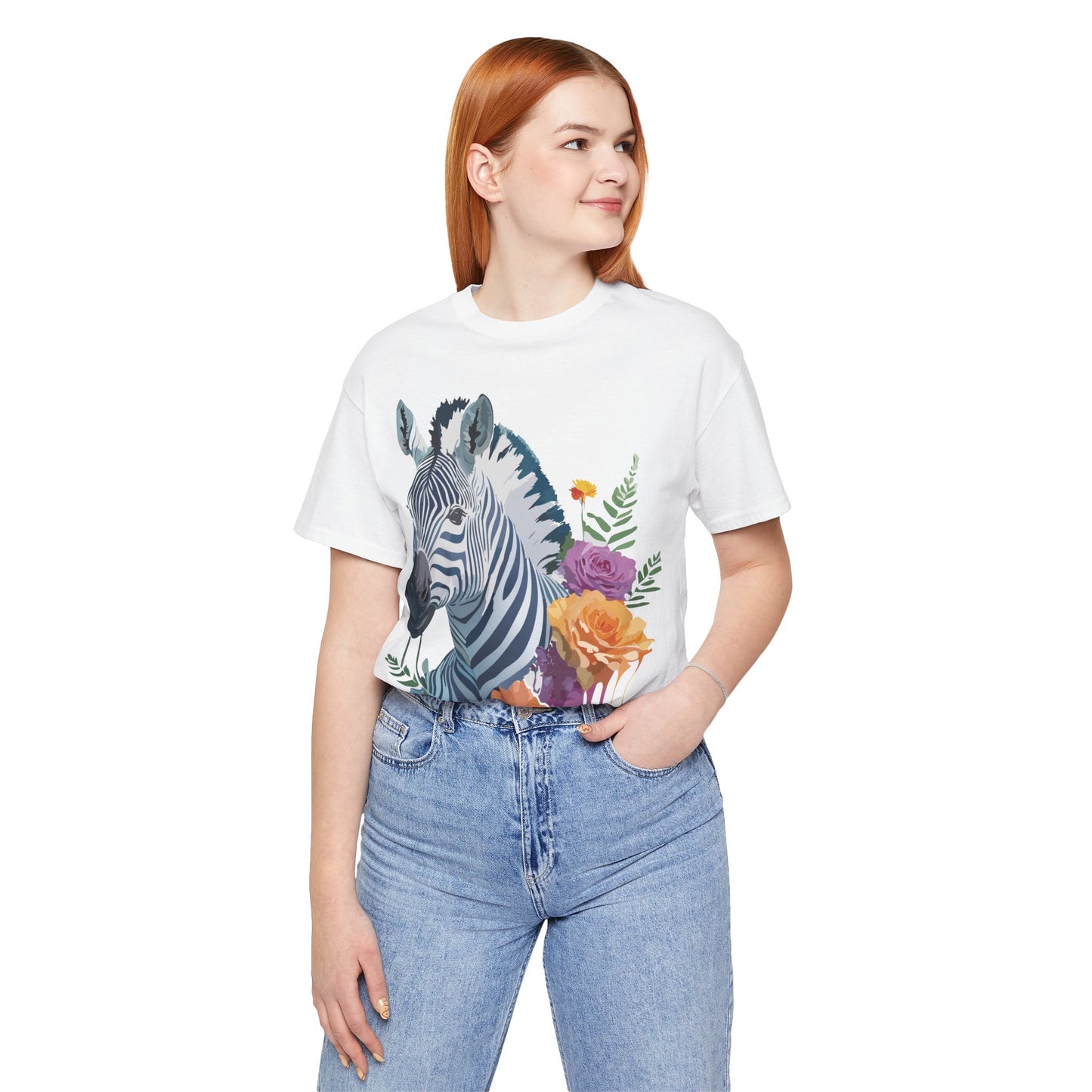 Shirt with Animals | Zebra Printify