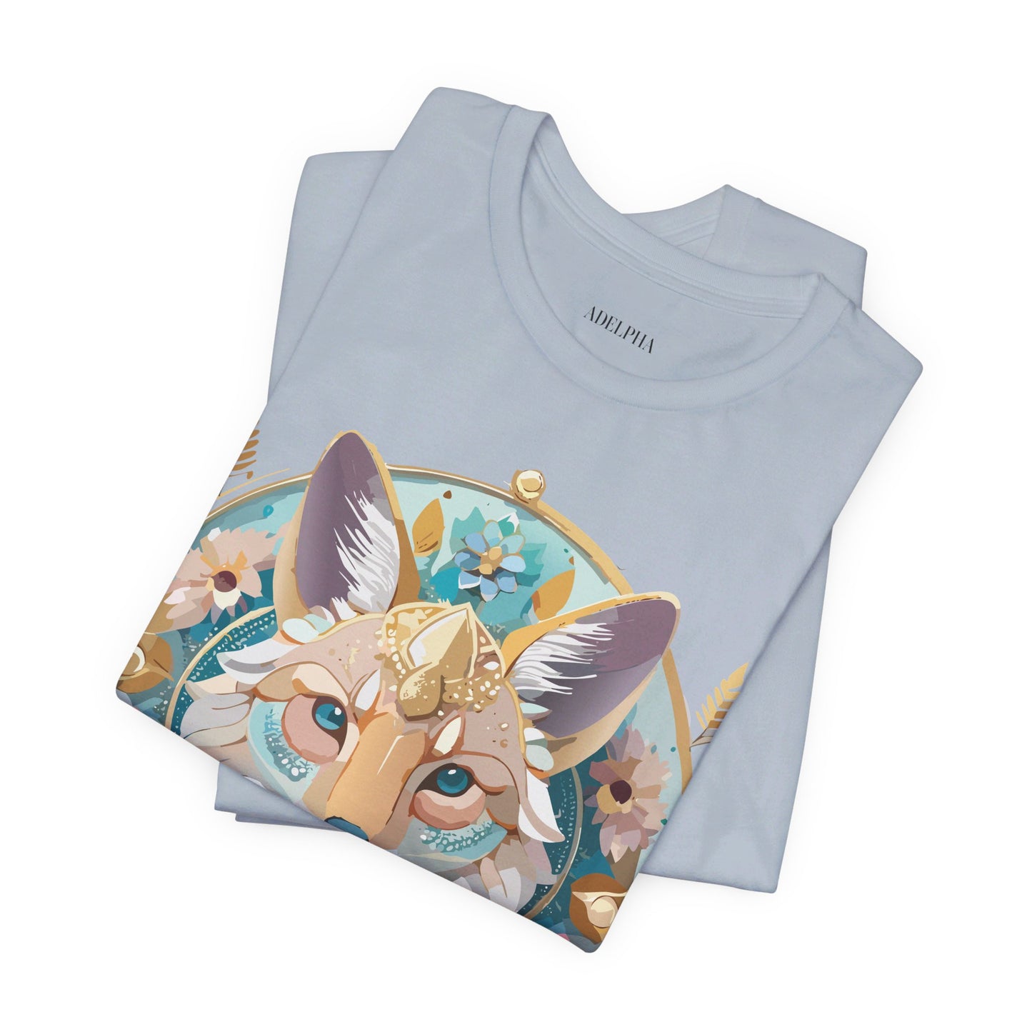 Natural Cotton Tee Shirt - Medallion Collection Printify