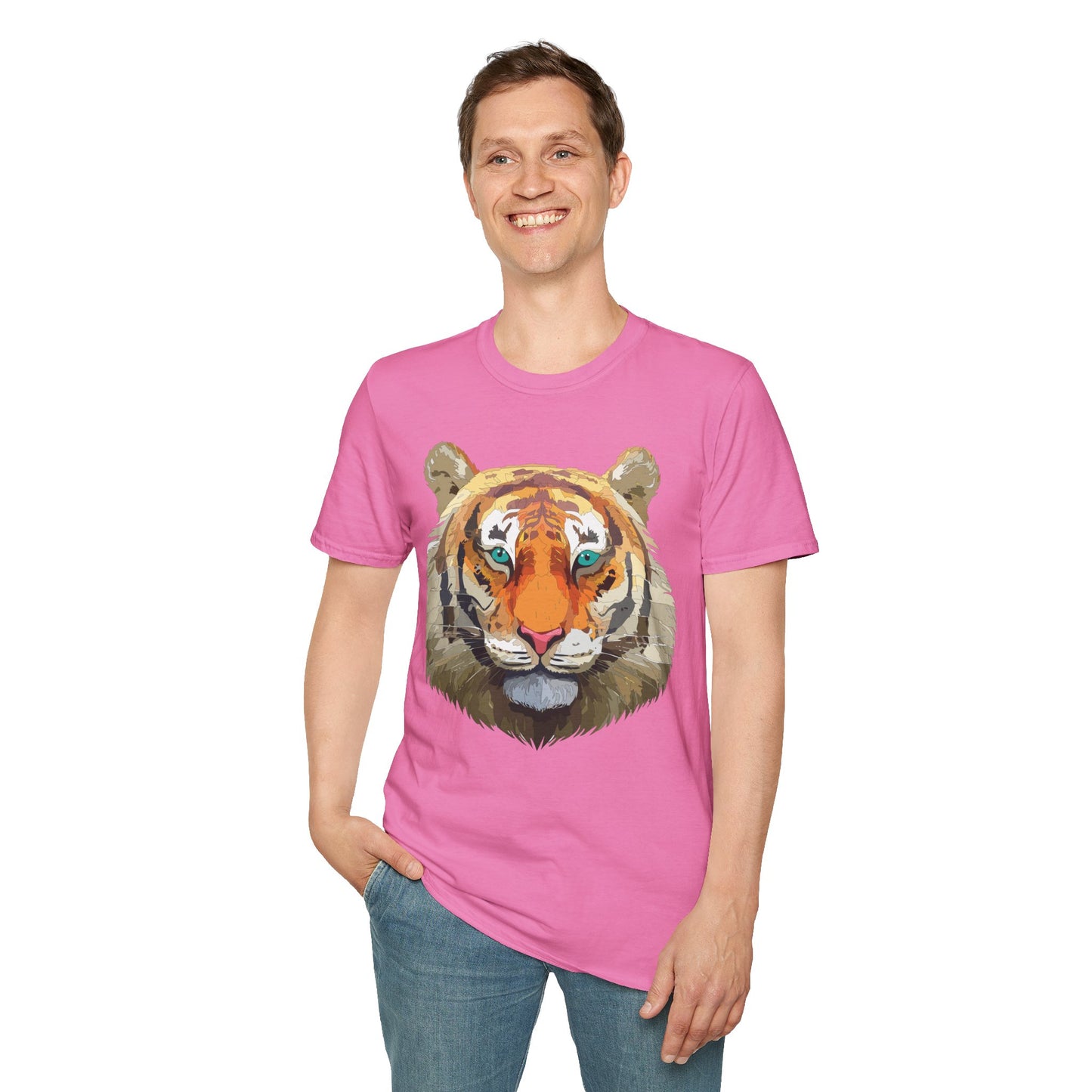Tiger Shirt, Shirt with Tiger, Animal Tee, Shirt with Animals