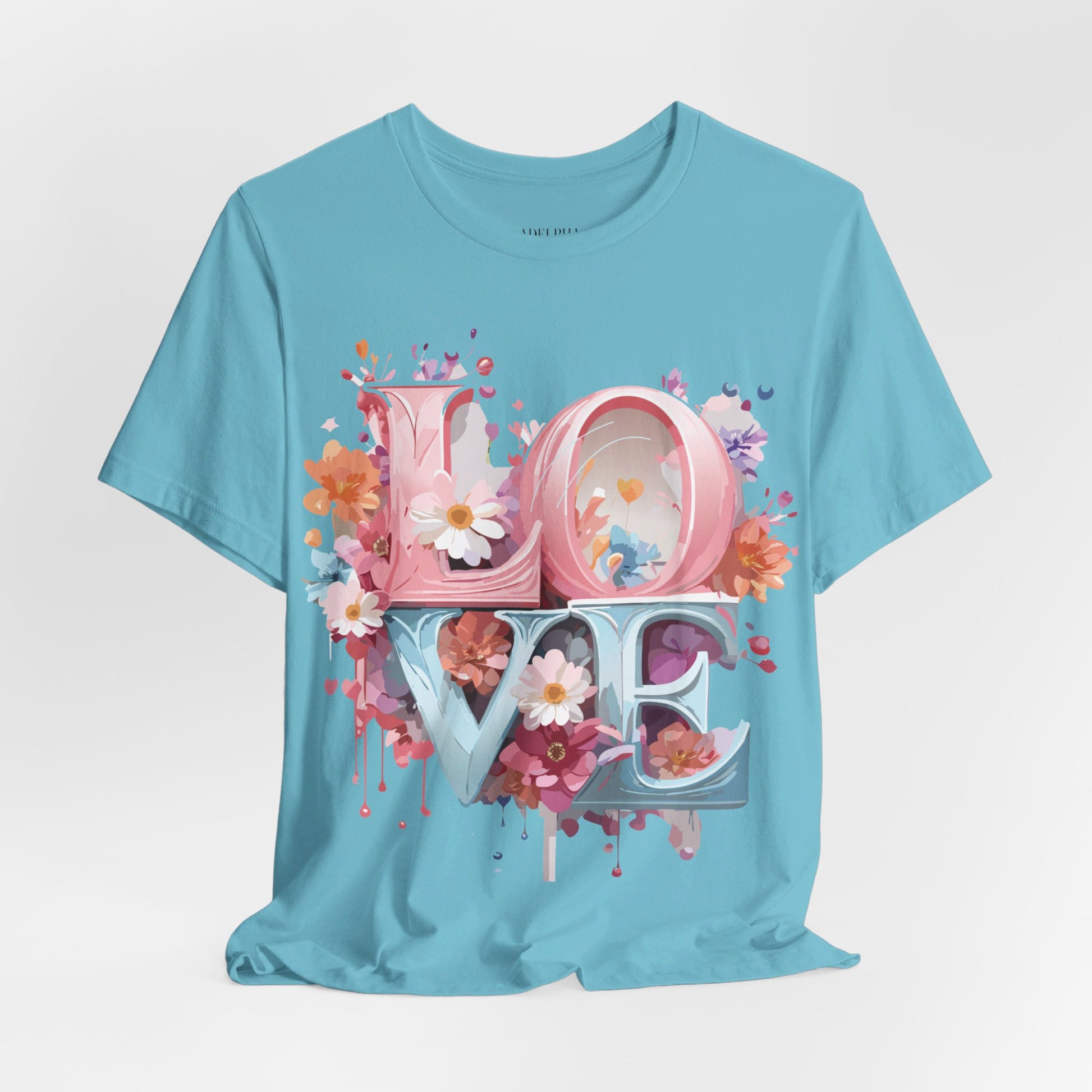 Natural Cotton Tee Shirt - Love story Collection Printify