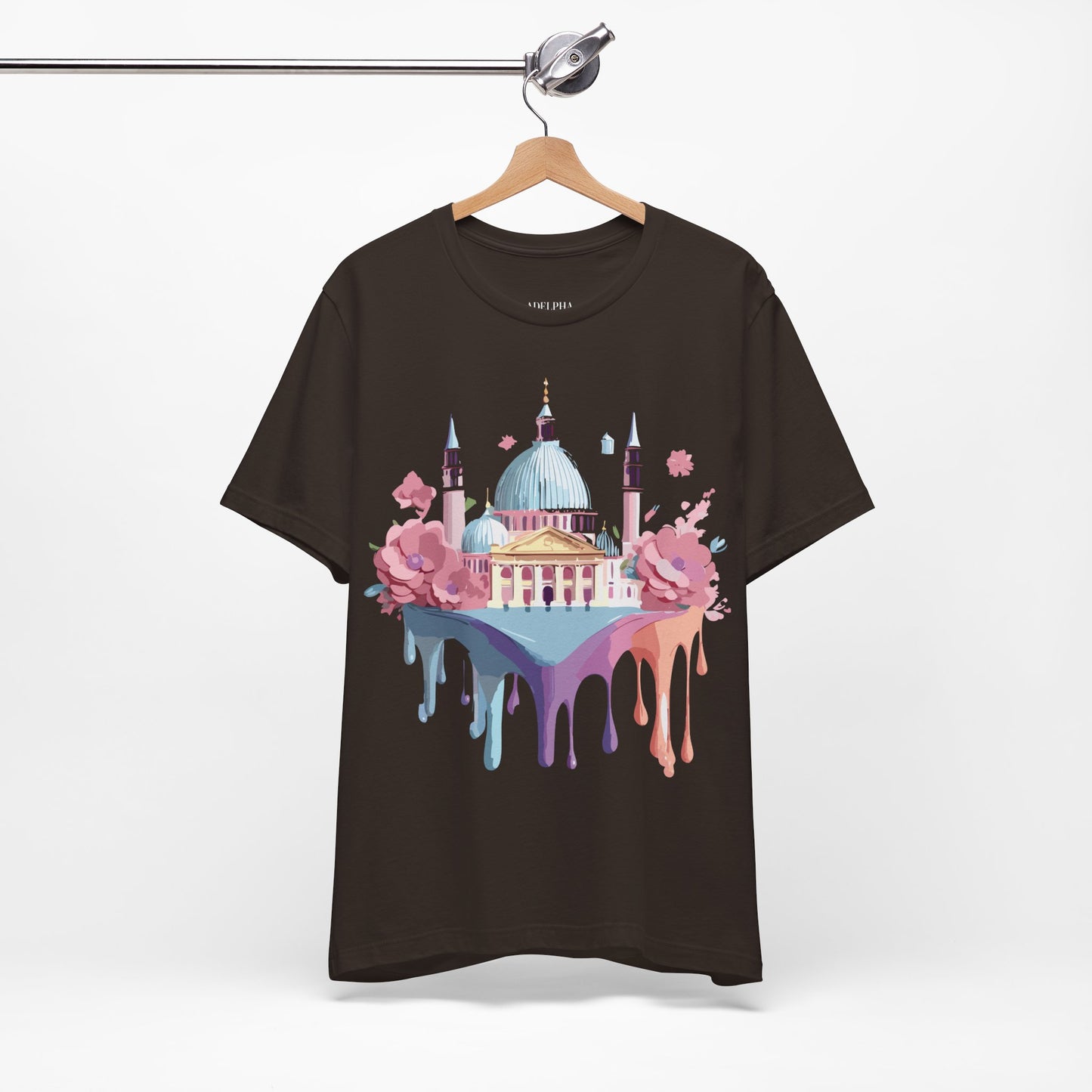 Natural Cotton Tee Shirt - Beautiful Places Collection - Venice Printify