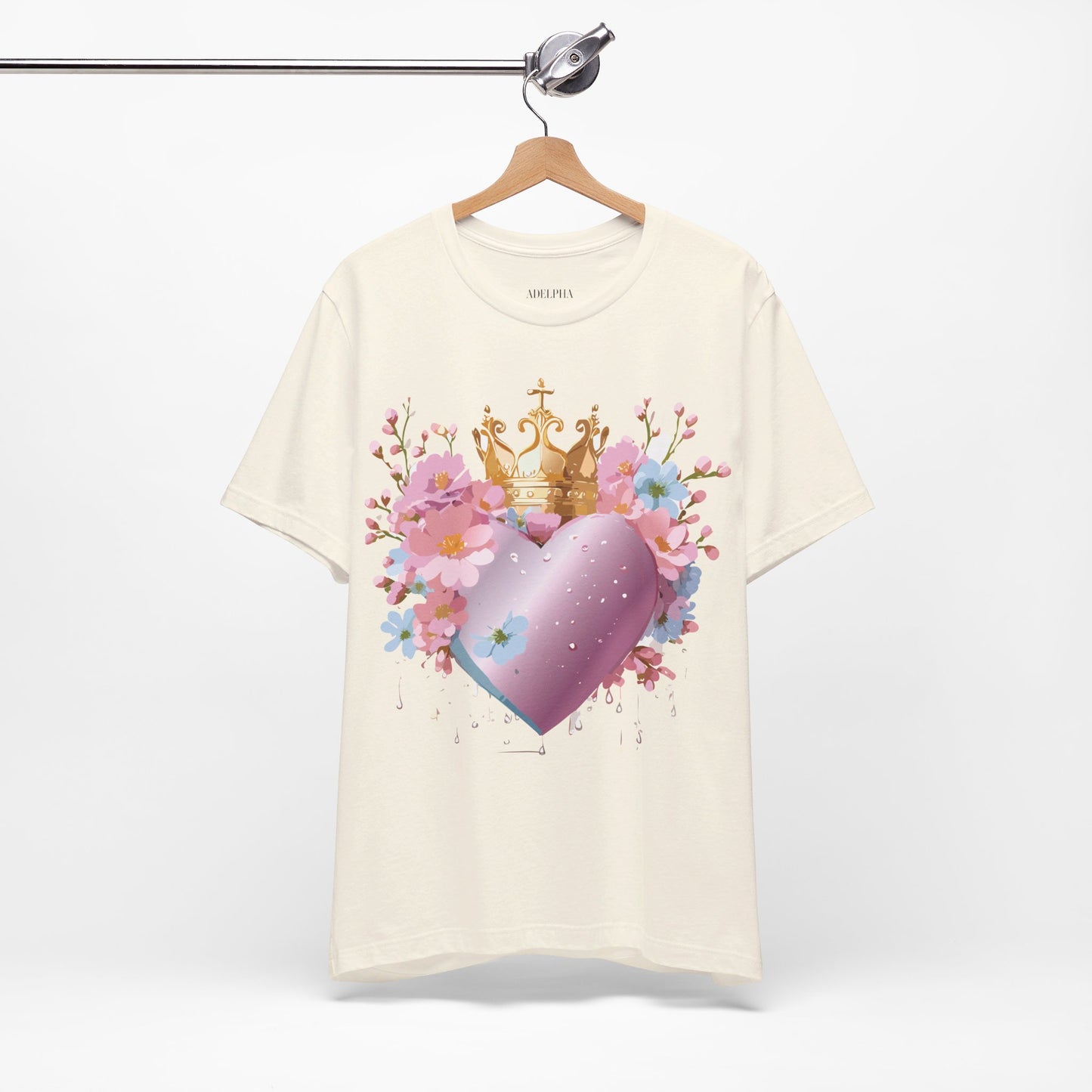 Natural Cotton Tee Shirt - Love story Collection Printify