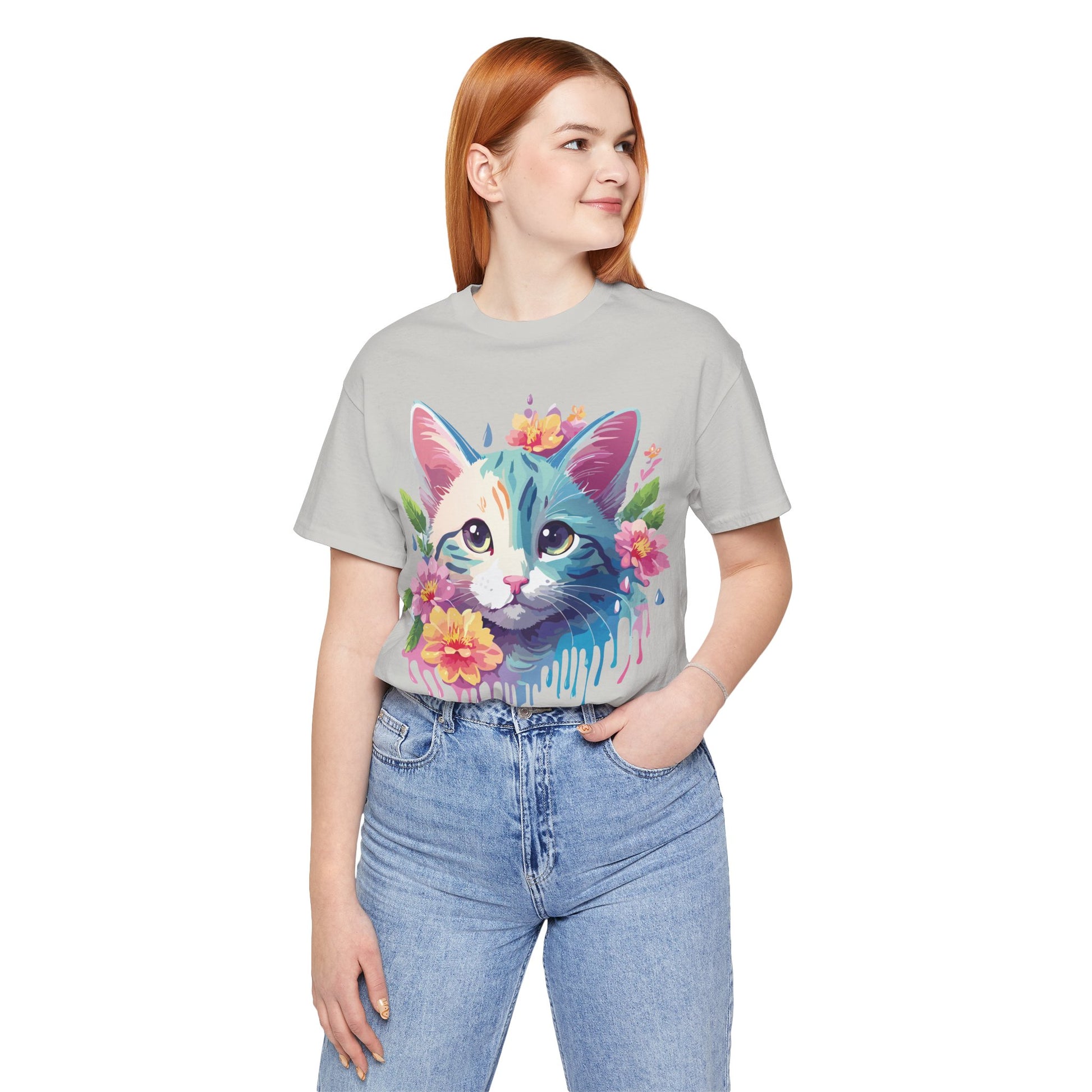Cat Shirt, Shirt with Cat - ADELPHA