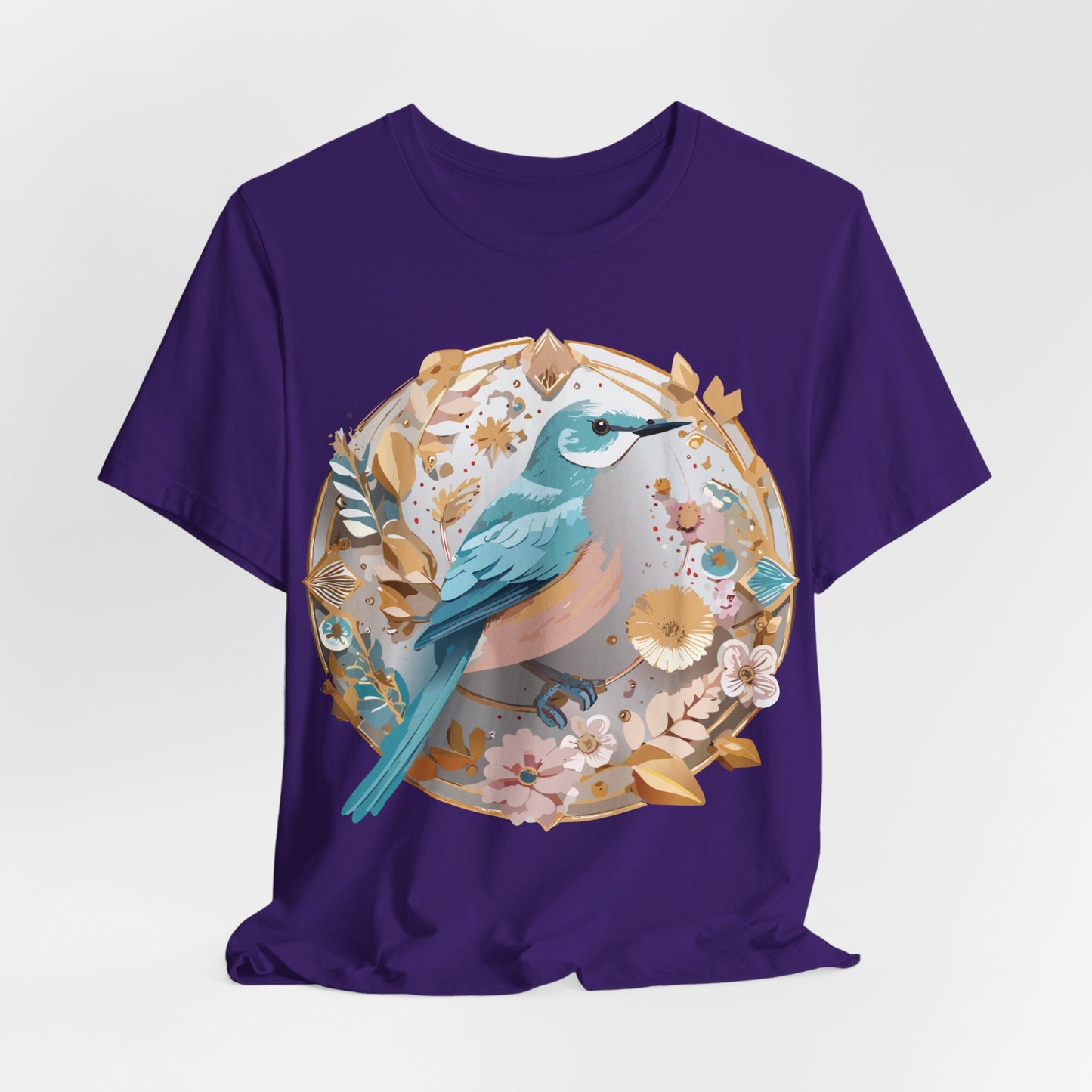 Natural Cotton Tee Shirt - Medallion Collection Printify