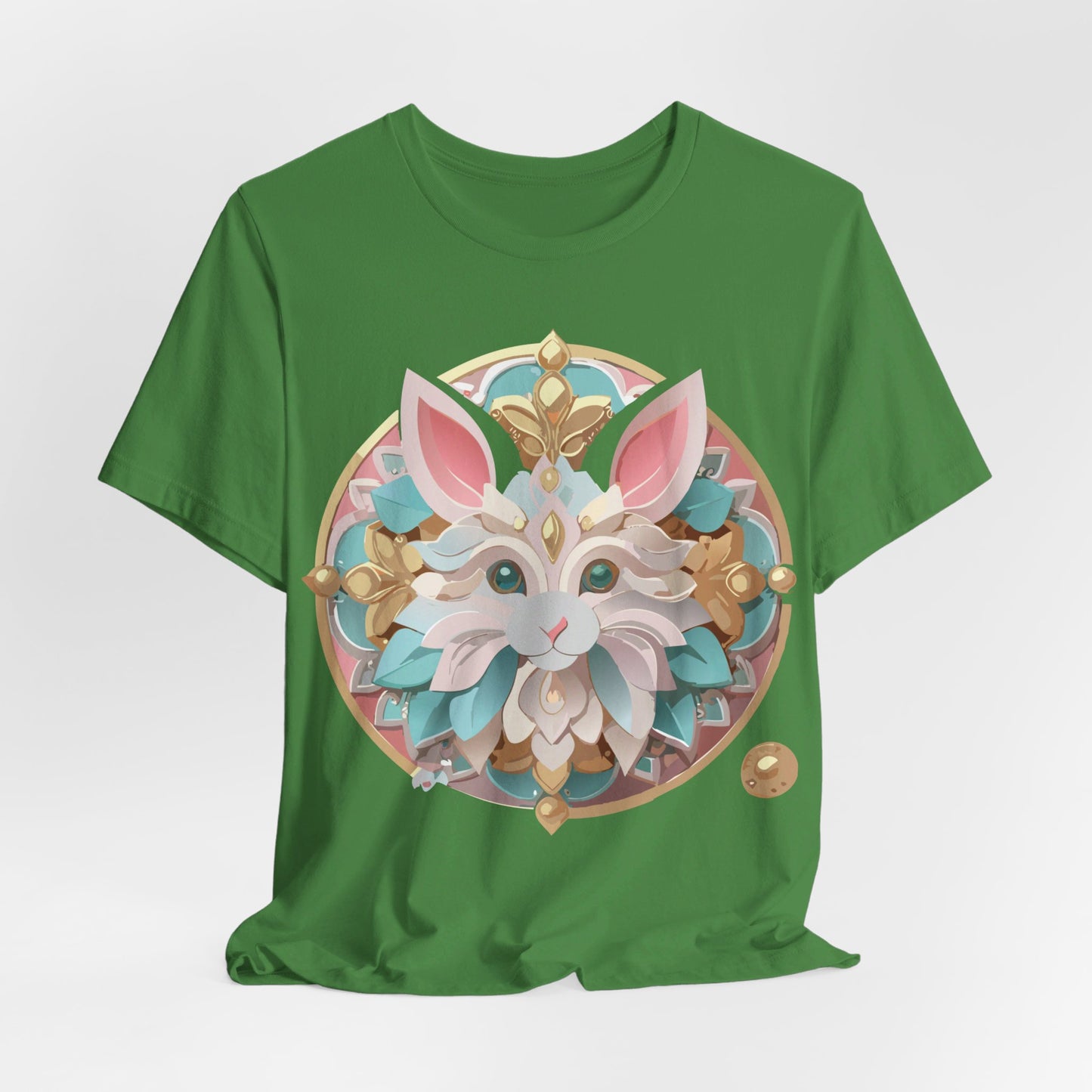 Natural Cotton Tee Shirt - Medallion Collection Printify