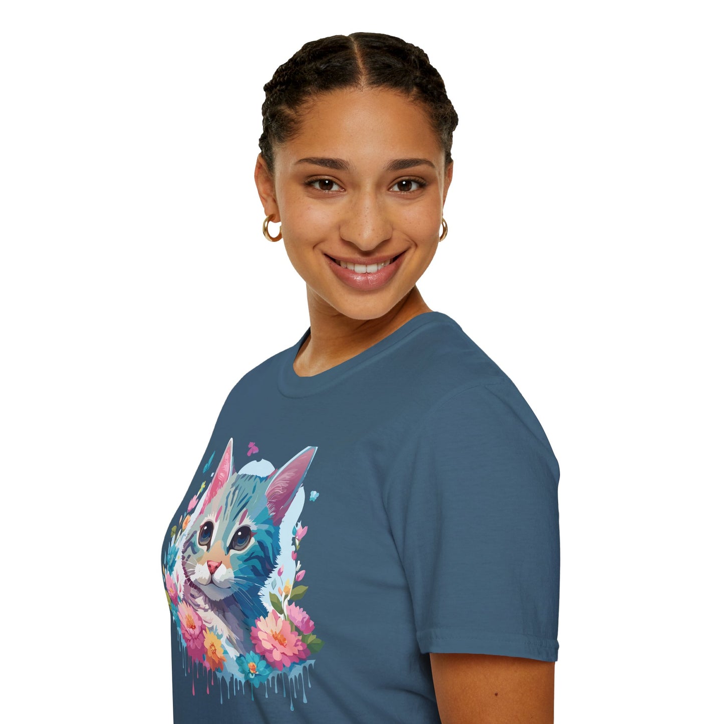 Cat Shirt, Shirt with Cat, Cats Tee, Kitten Tee