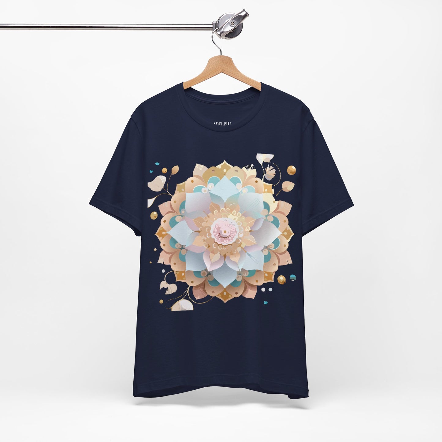 Natural Cotton Tee Shirt - Medallion Collection Printify