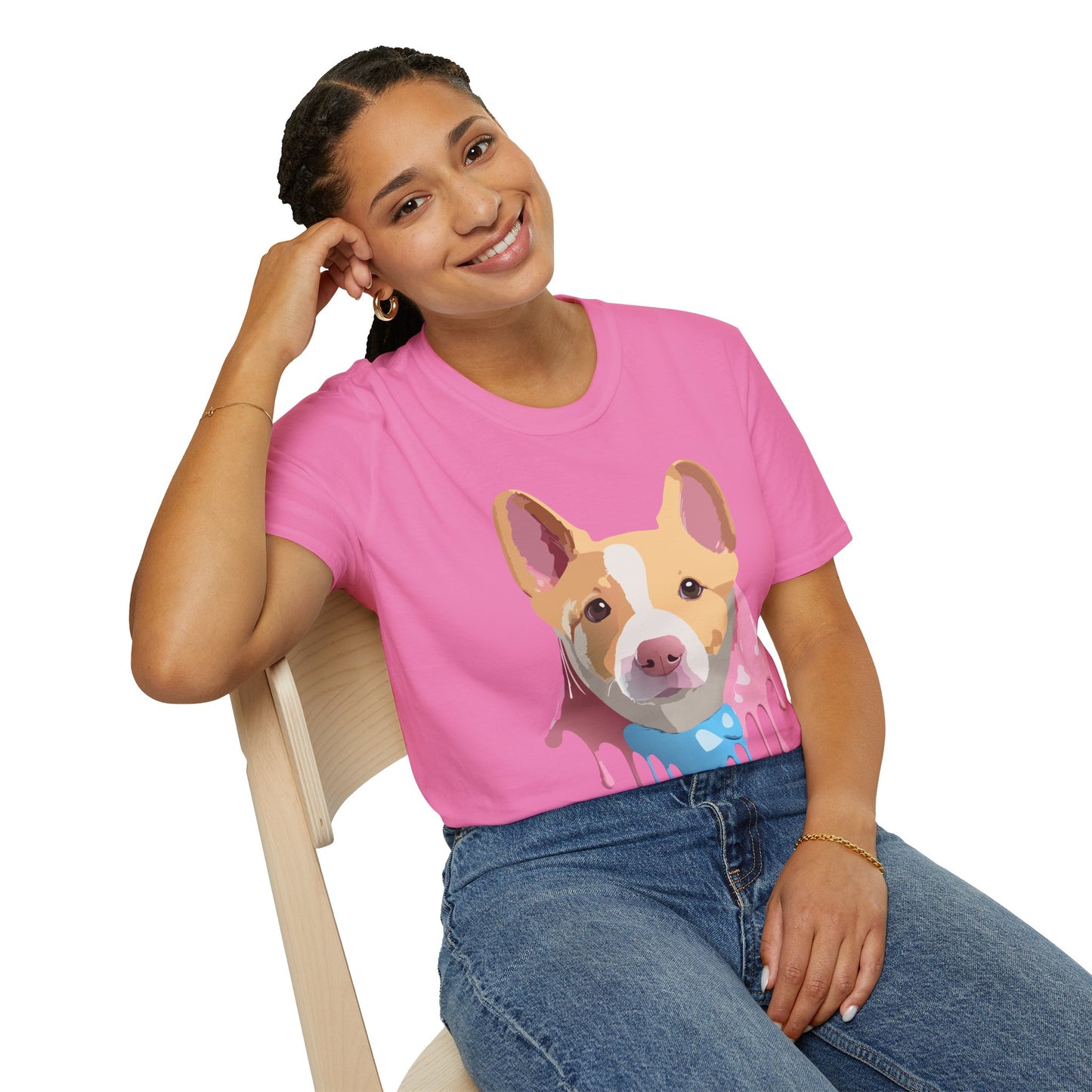 Dog Shirt, Shirt with Dog, Animal Tee, Shirt with Animals
