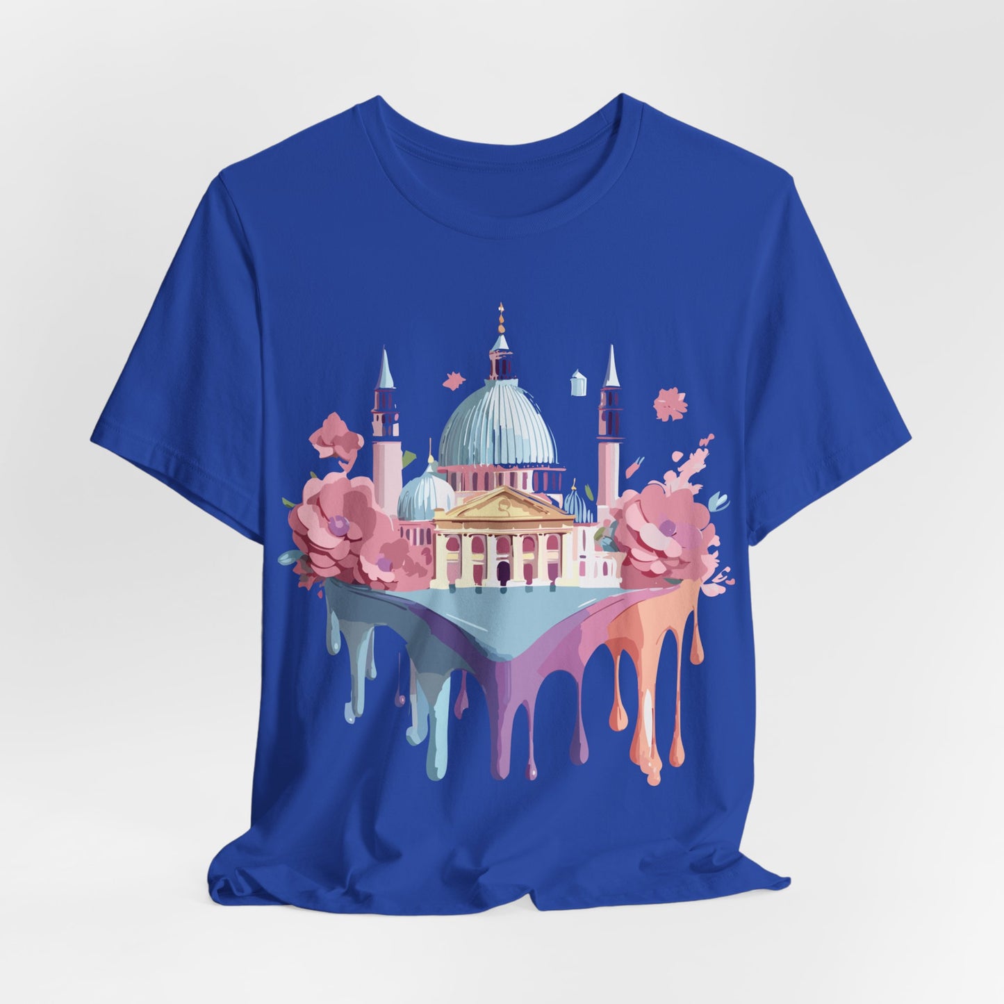 Natural Cotton Tee Shirt - Beautiful Places Collection - Venice Printify