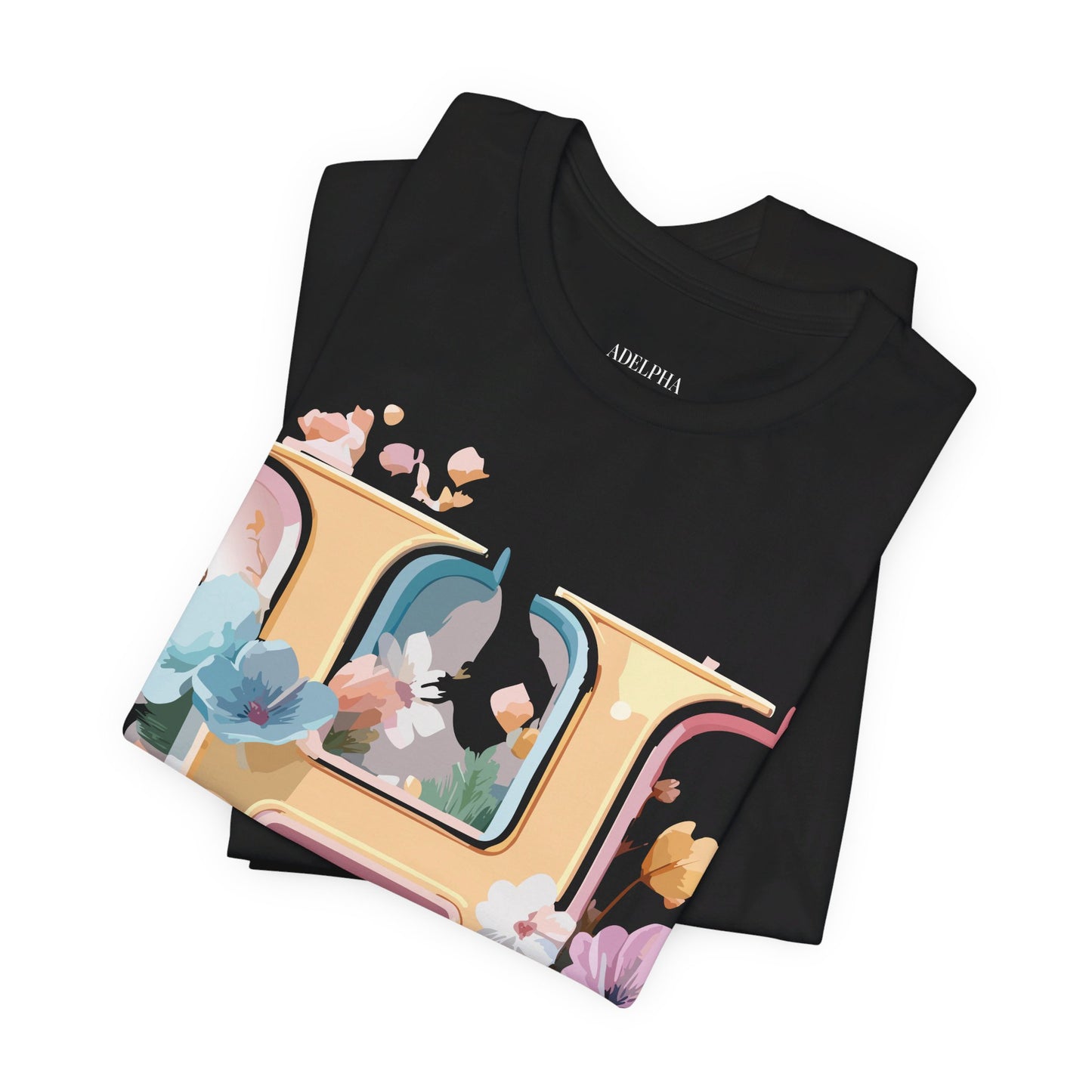 Natural Cotton Tee Shirt - Letters Collection - H Printify