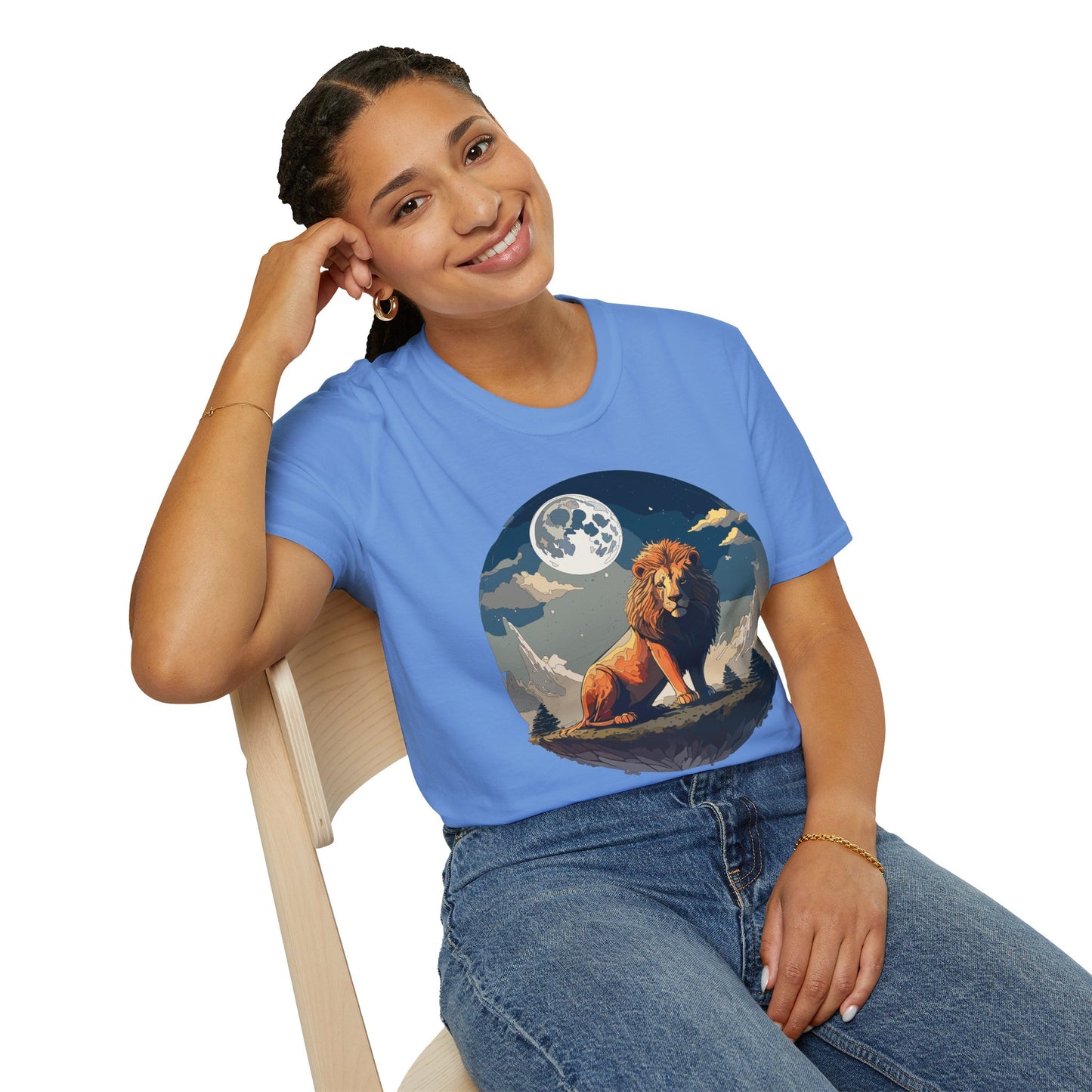Lion Shirt, Shirt with Lion, Animal Tee, Shirt with Animals