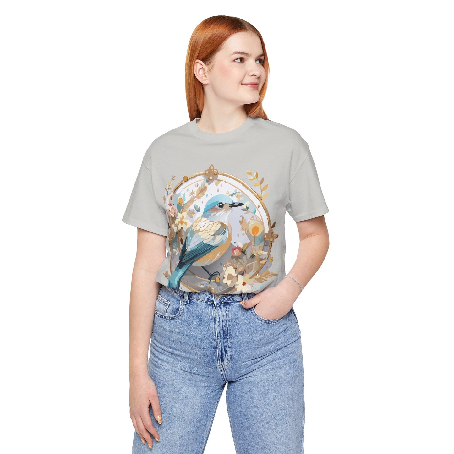 Natural Cotton Tee Shirt - Medallion Collection Printify
