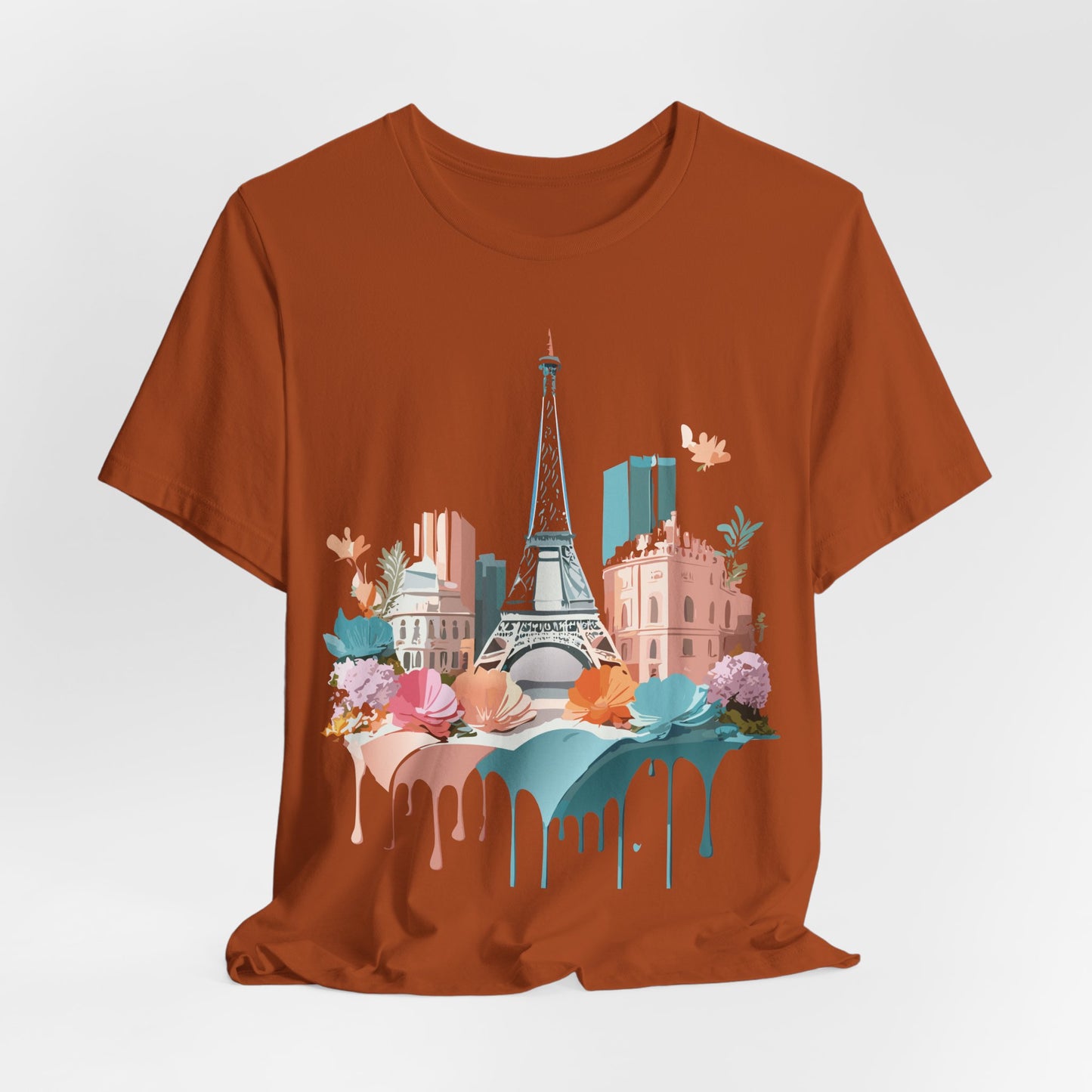 Tourist Shirt, Shirt with Paris - ADELPHA
