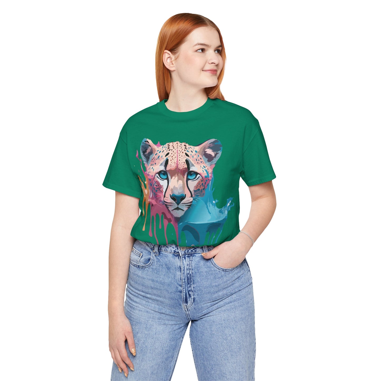 Shirt with Animals | Cheetah Printify