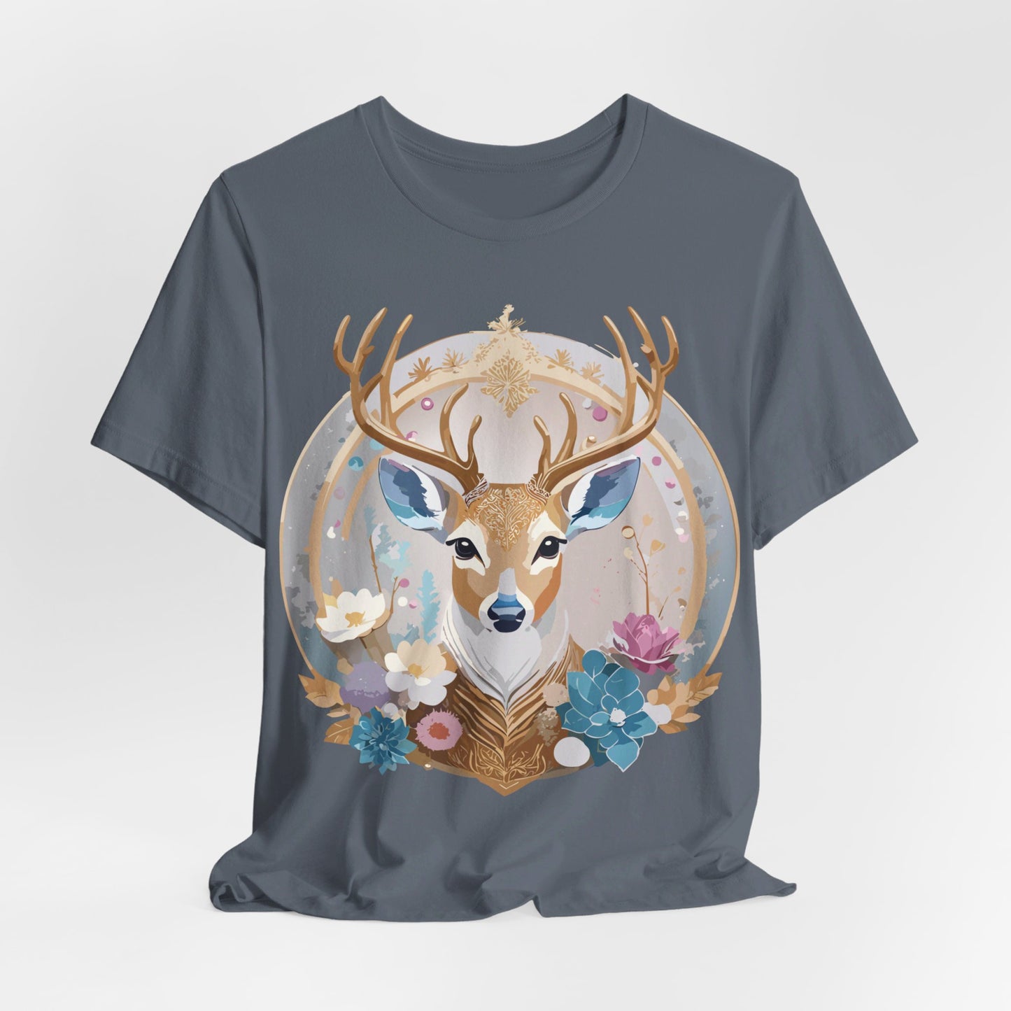 Natural Cotton Tee Shirt - Medallion Collection Printify